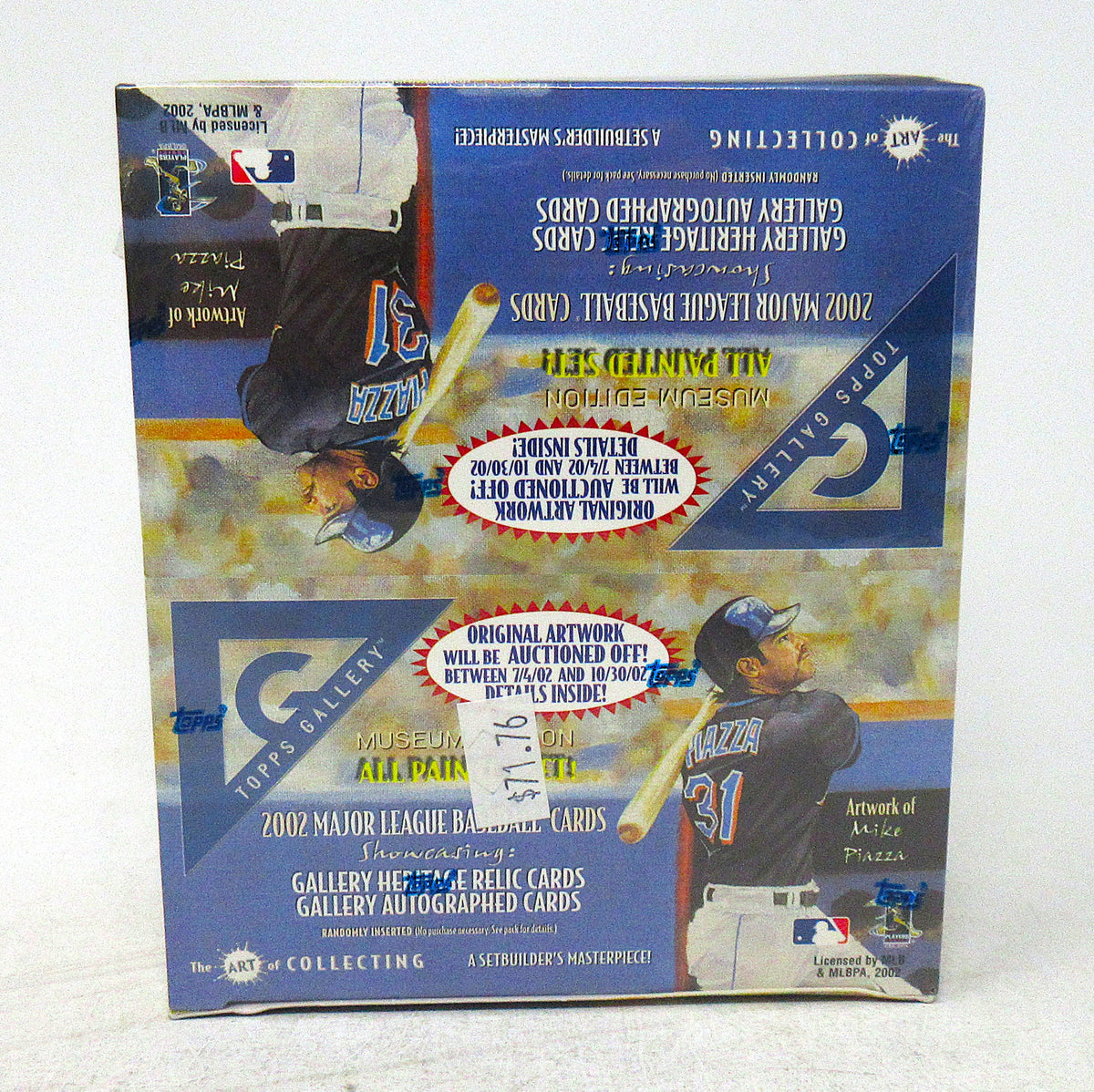 2002 Topps Gallery Baseball Box (Retail) (24/6)