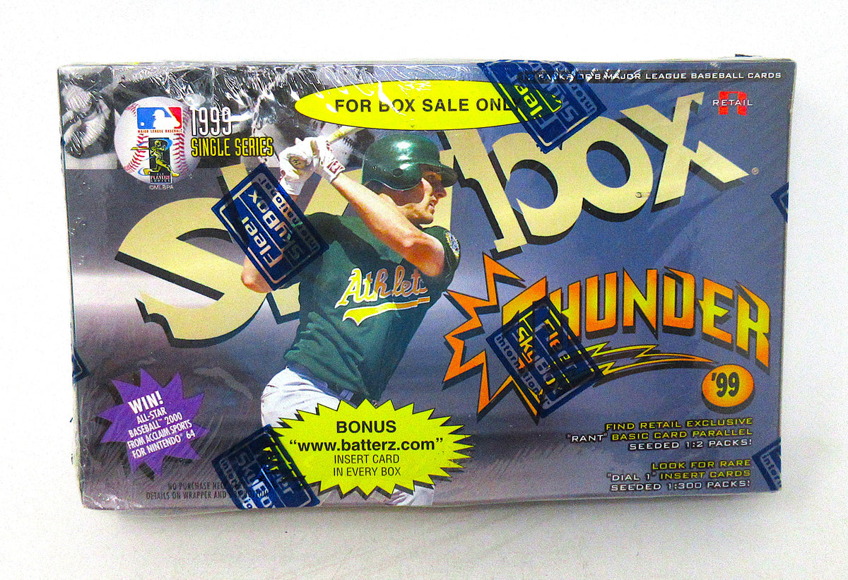 1999 Skybox Thunder Baseball Blaster Box (Retail) (12/8)