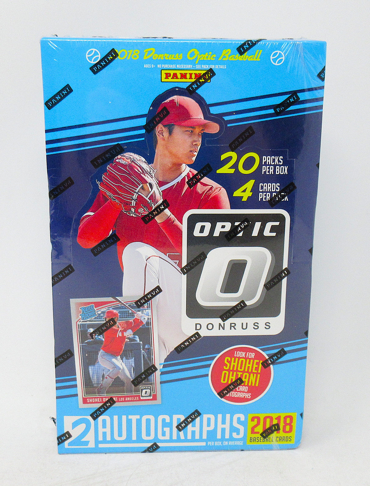 2018 Donruss Optic Baseball Box (Hobby) (20/4)