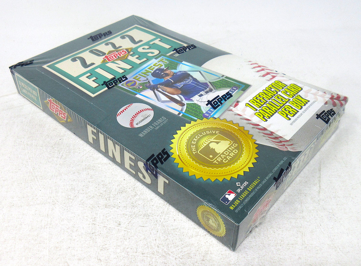 2022 Topps Finest Flashback Baseball Box (Hobby) (18/5)