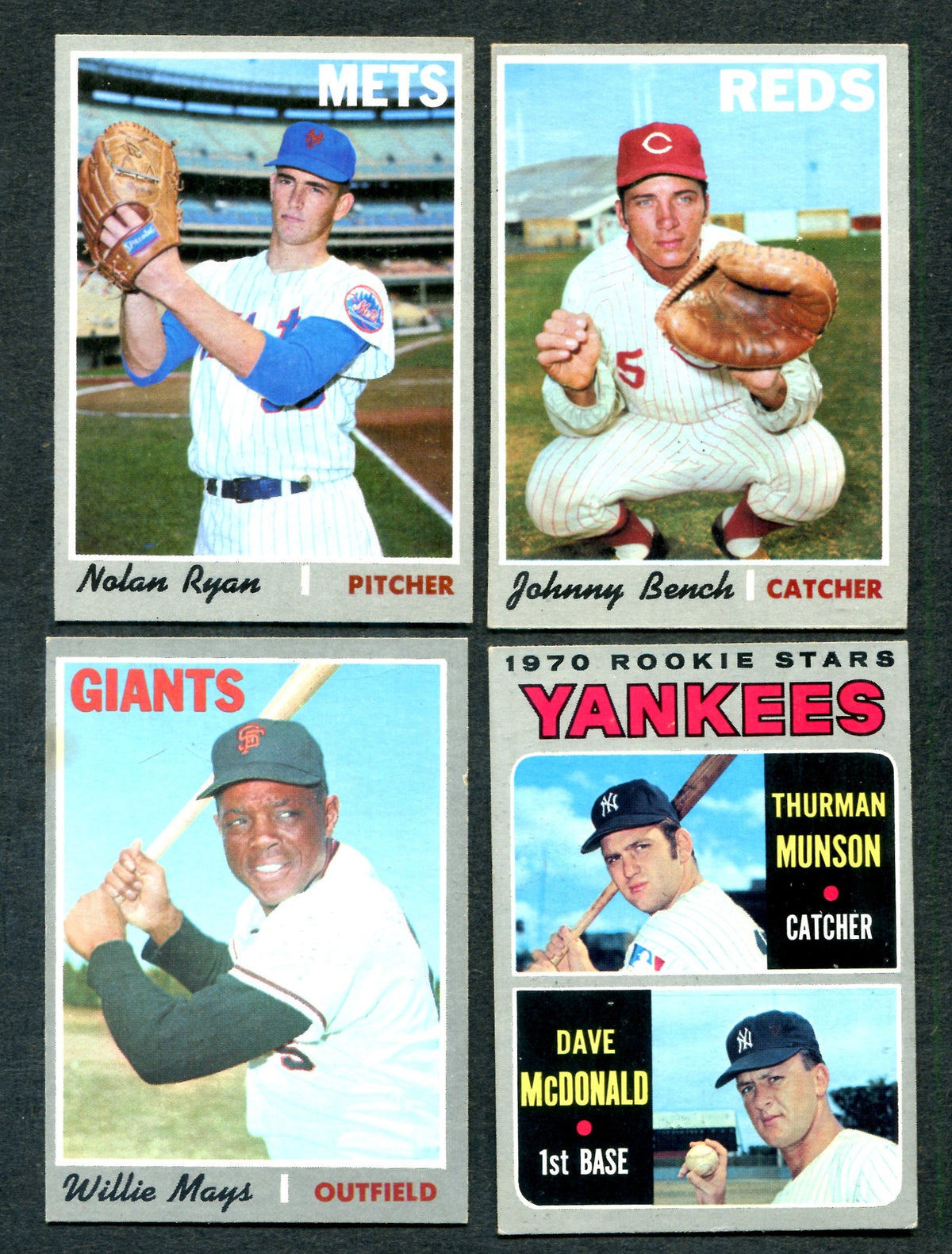 1970 Topps Baseball Complete Set EX/MT NM (720) (26-118)