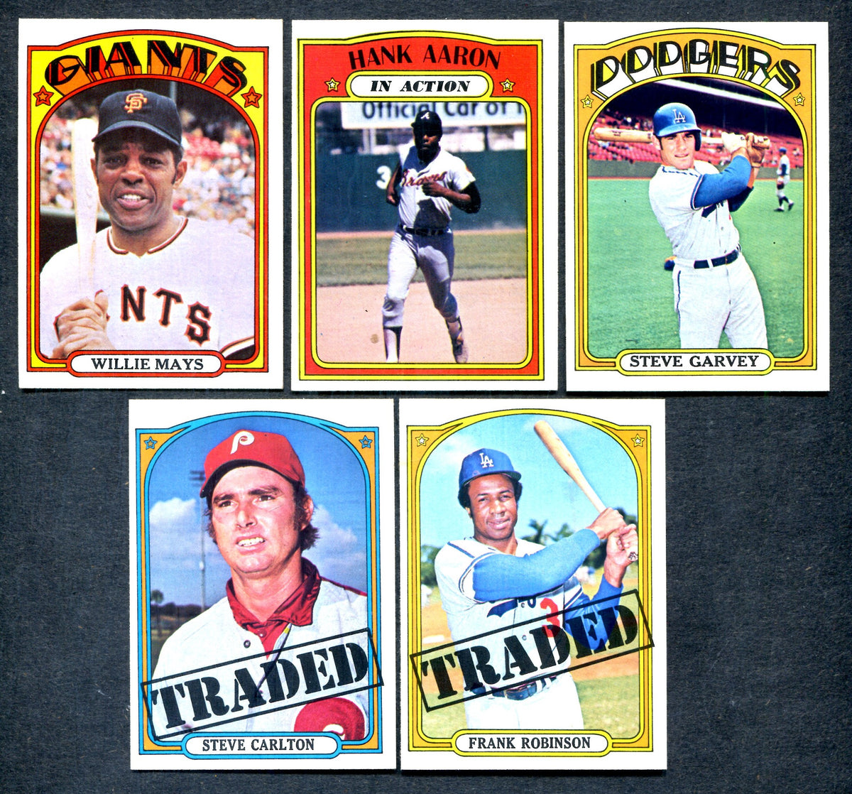 1972 Topps Baseball Complete Set EX (787) (26-221)