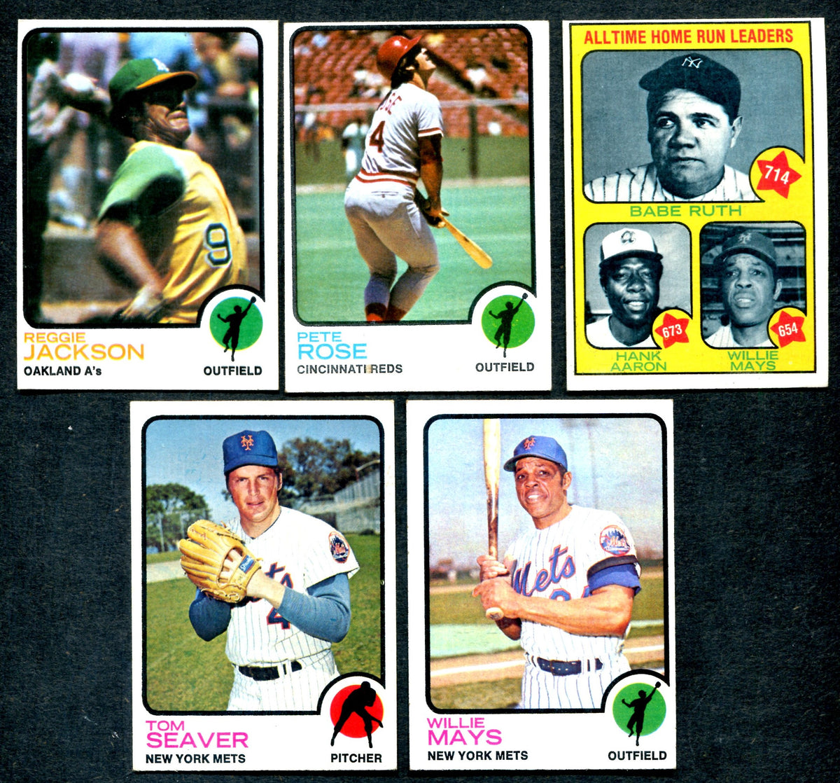 1973 Topps Baseball Complete Set EX EX/MT (660) (26-222)