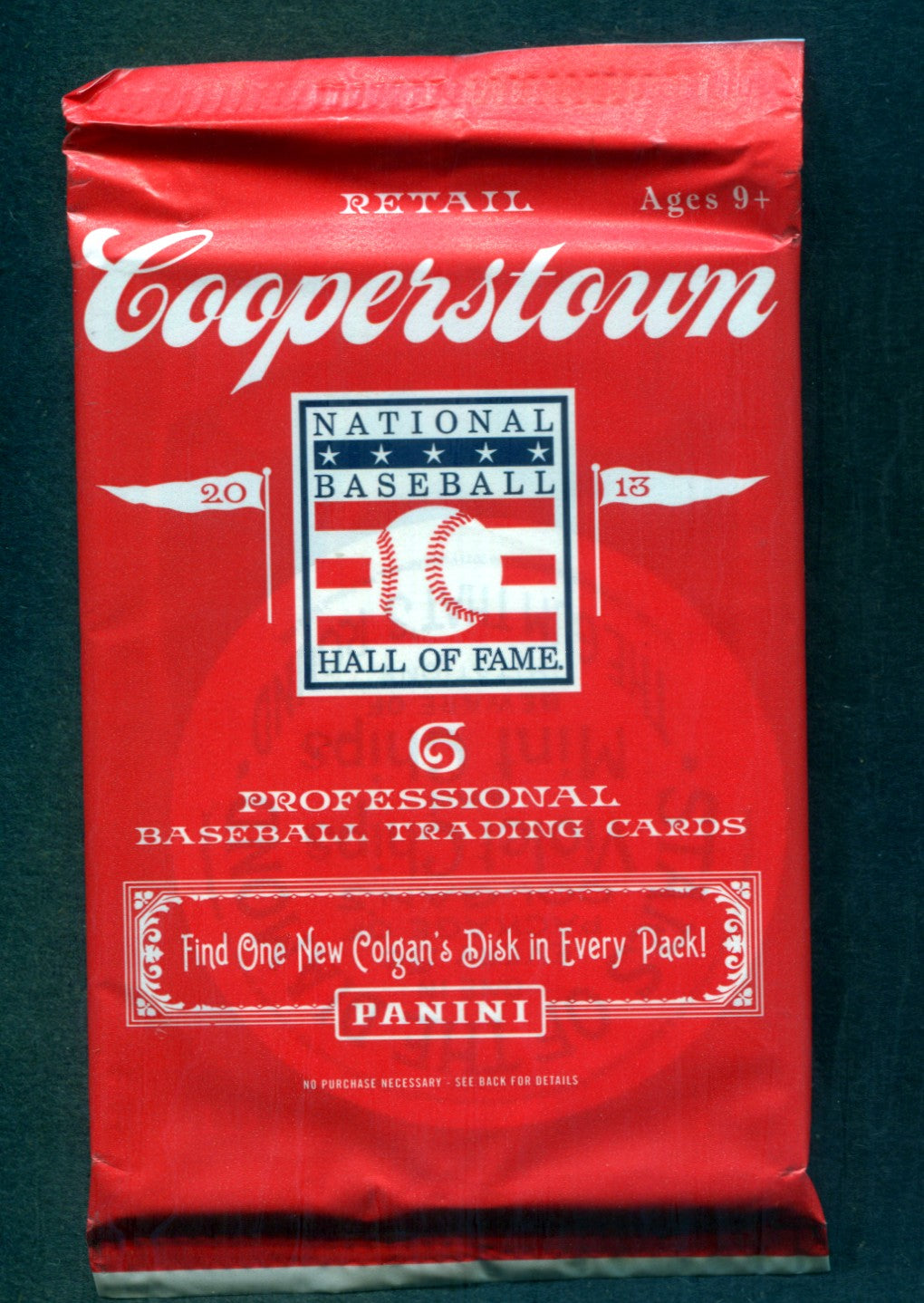 2013 Panini Cooperstown Baseball Unopened Pack (Retail) (6)