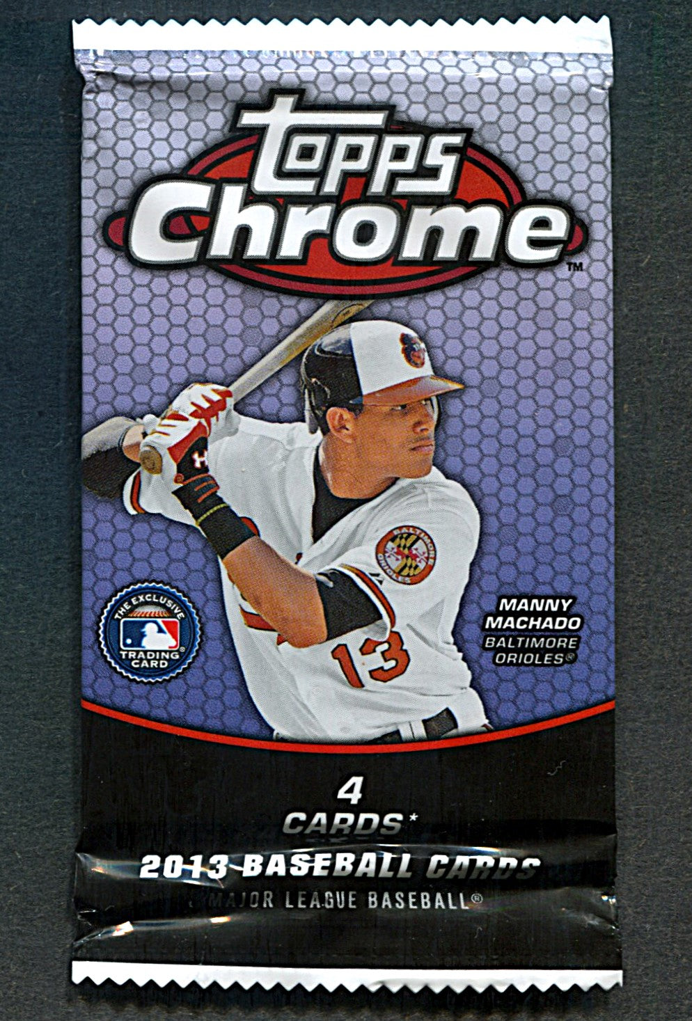 2013 Topps Chrome Baseball Unopened Pack (Retail) (4)