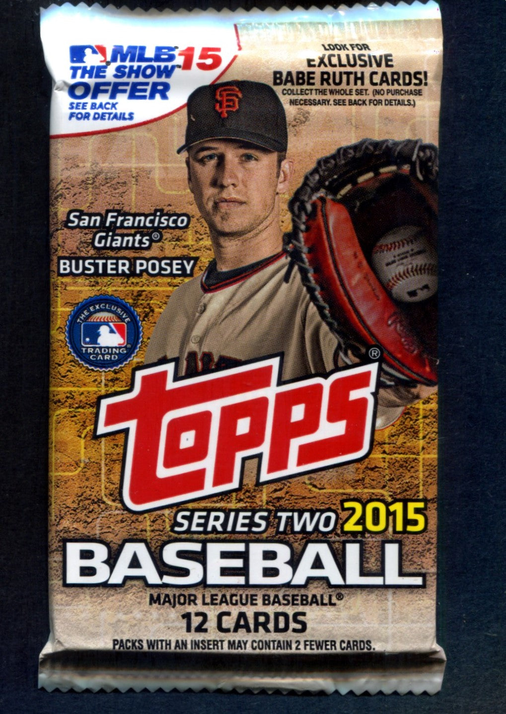 2015 Topps Baseball Unopened Series 2  Pack (Retail) (12)