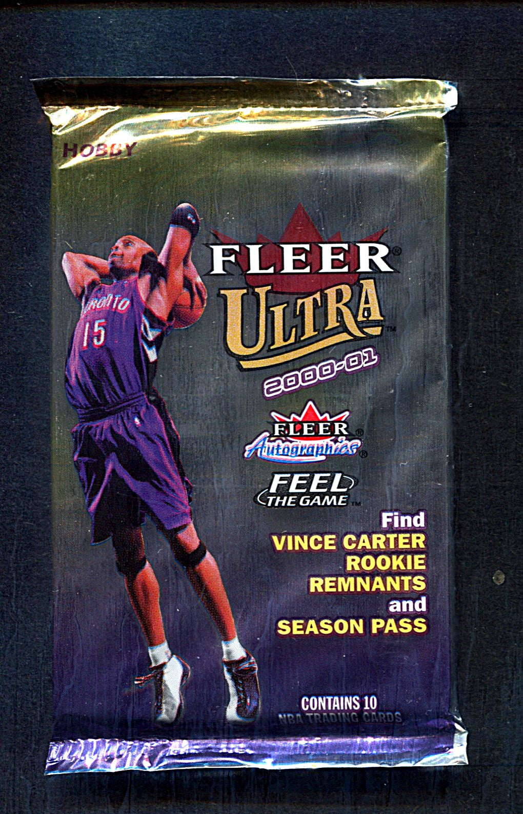 2000/01 Fleer Ultra Basketball Unopened Pack (Hobby) (10)