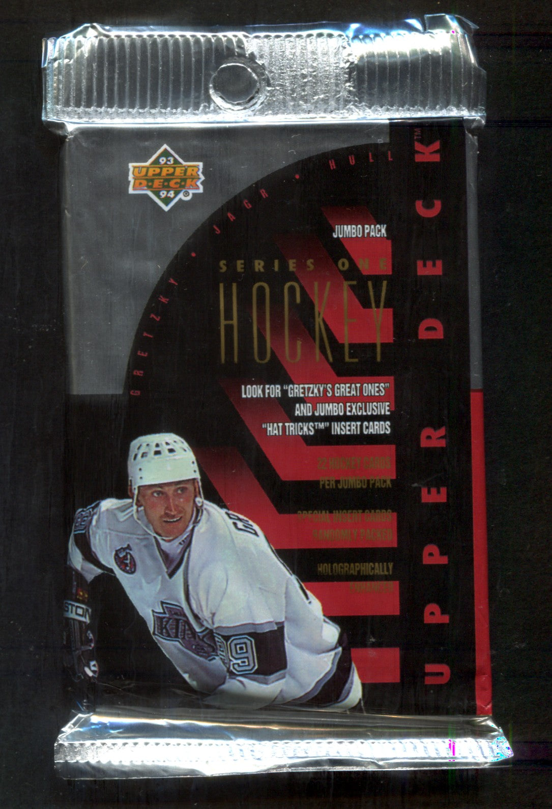 1993/94 Upper Deck Hockey Unopened Series 1 Jumbo Pack (22)
