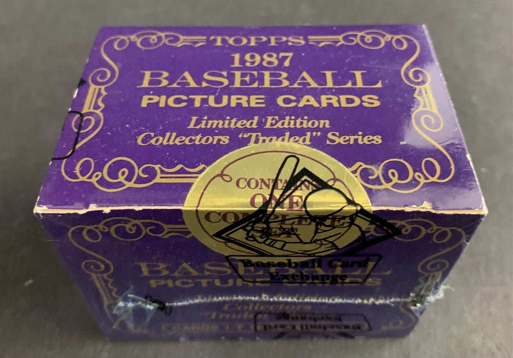 1987 Topps Baseball Traded Tiffany Factory Set (Sealed) (BBCE)