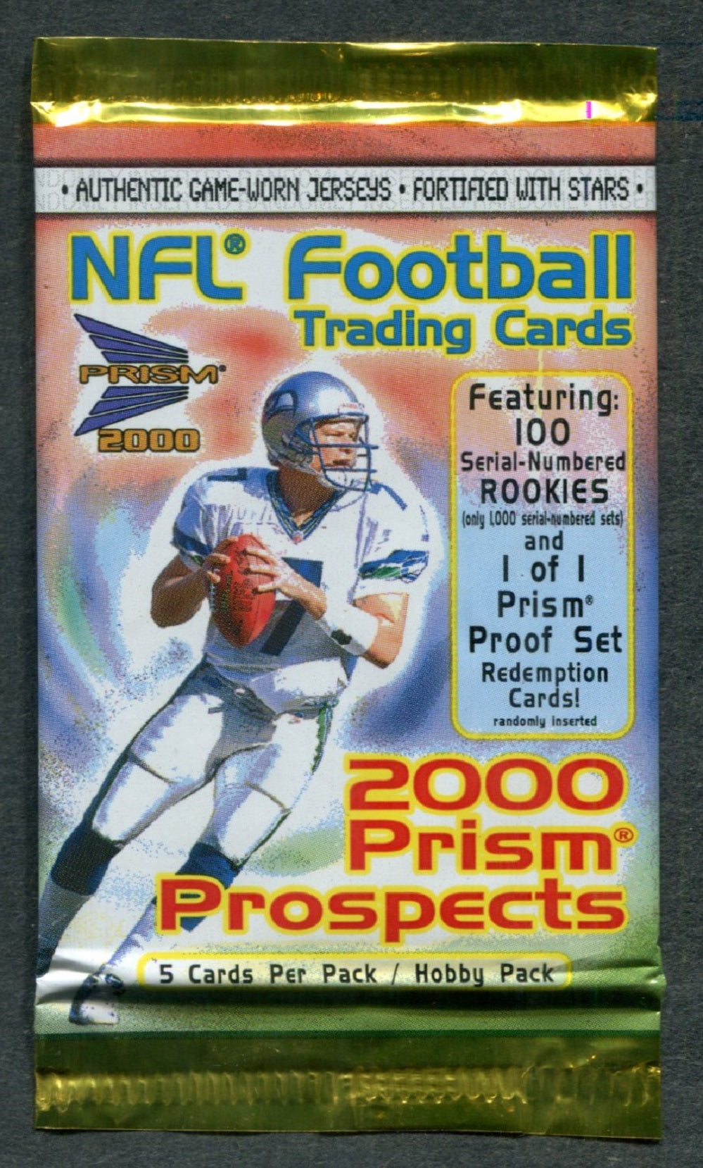 2000 Pacific Prism Prospects Football Unopened Pack (Hobby)