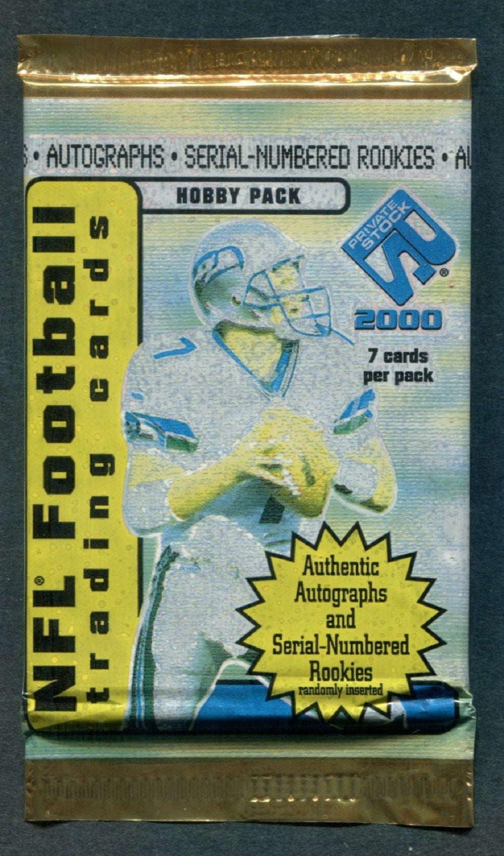 2000 Pacific Private Stock Football Unopened Pack (Hobby)