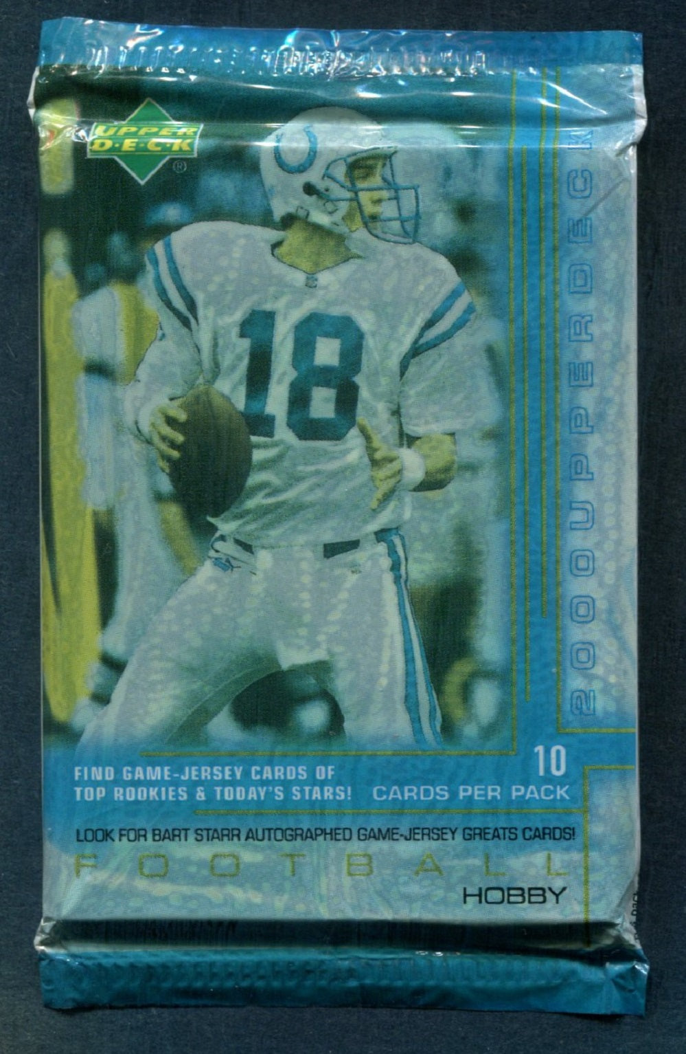 2000 Upper Deck Football Unopened Pack (Hobby)