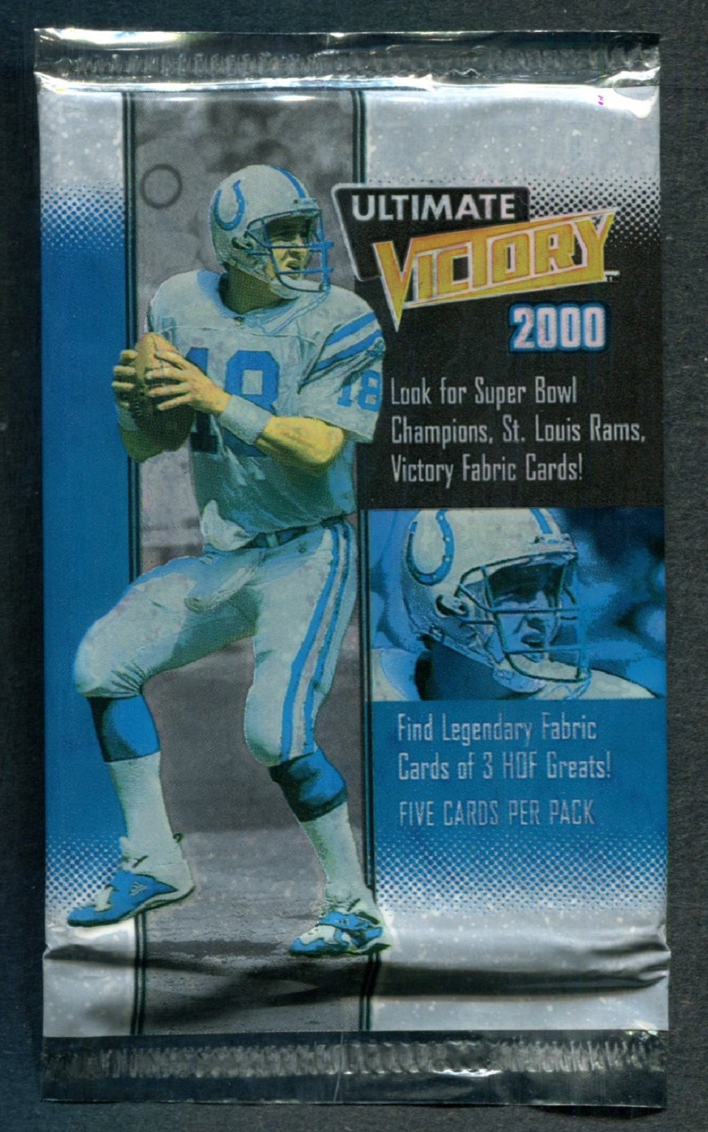 2000 Upper Deck Ultimate Victory Football Unopened Pack (Hobby)