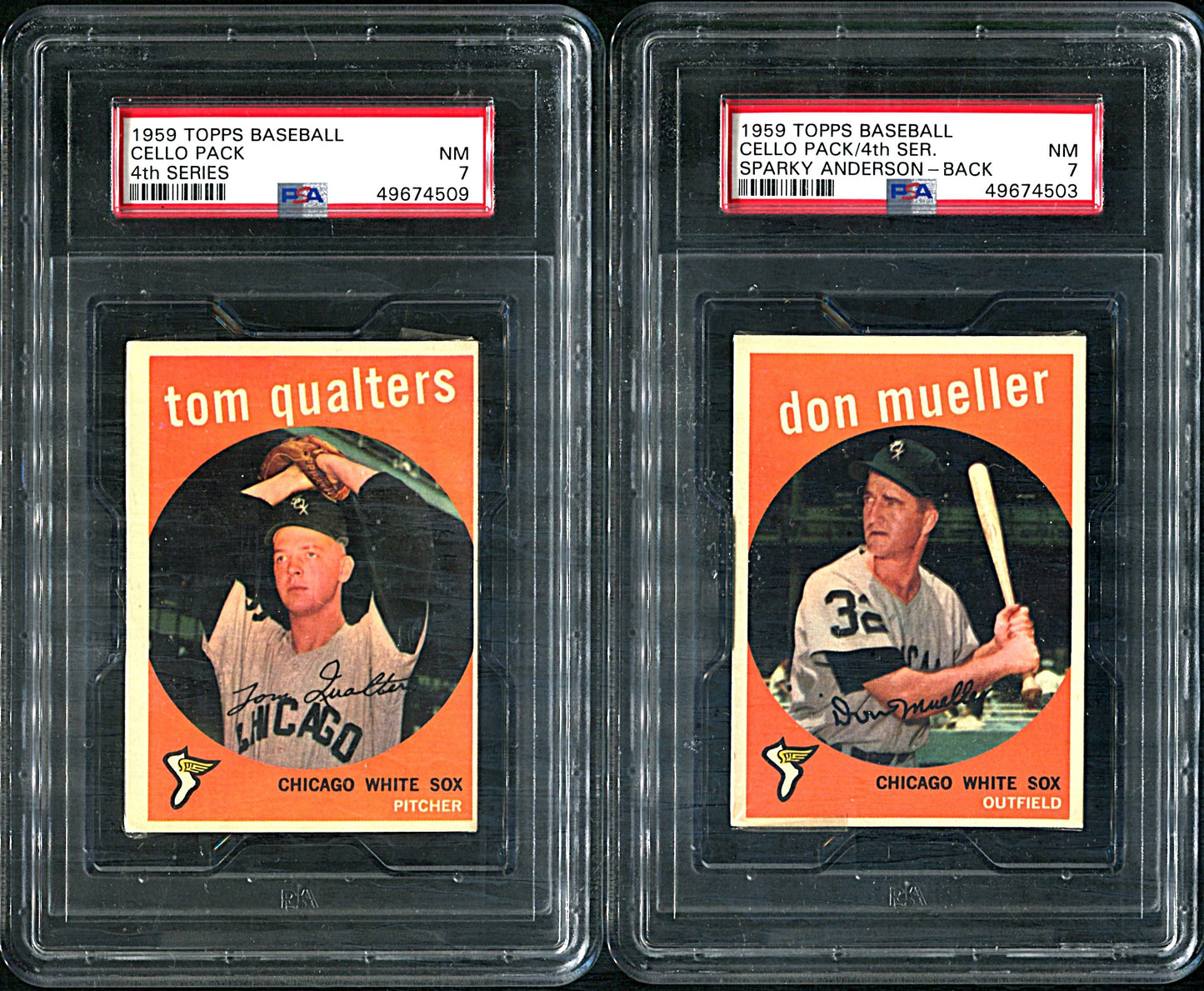 1959 Topps Baseball Unopened 4th Series Cello Box (PSA)