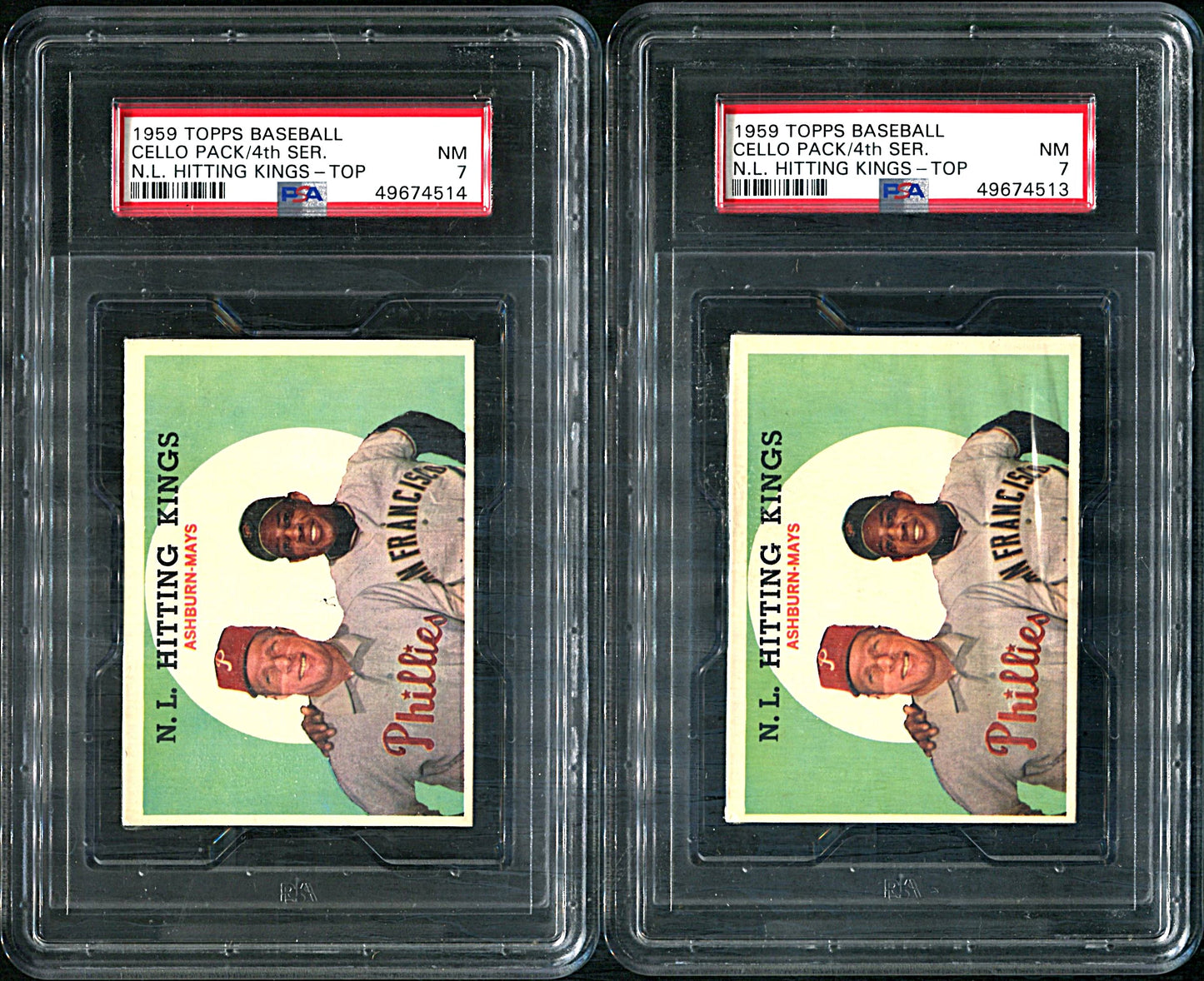 1959 Topps Baseball Unopened 4th Series Cello Box (PSA)