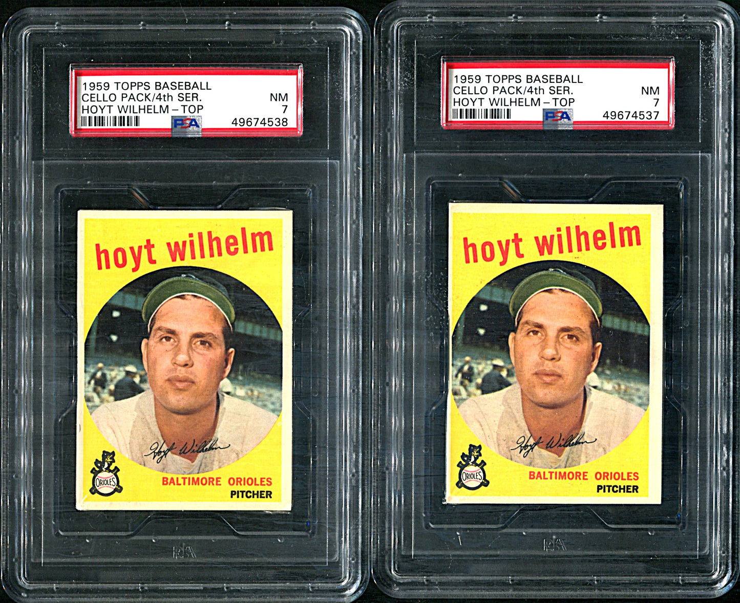 1959 Topps Baseball Unopened 4th Series Cello Box (PSA)