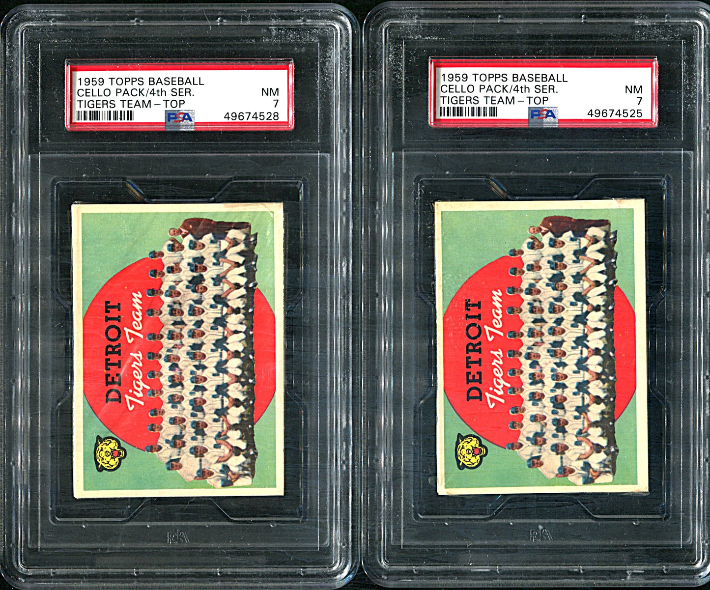 1959 Topps Baseball Unopened 4th Series Cello Box (PSA)