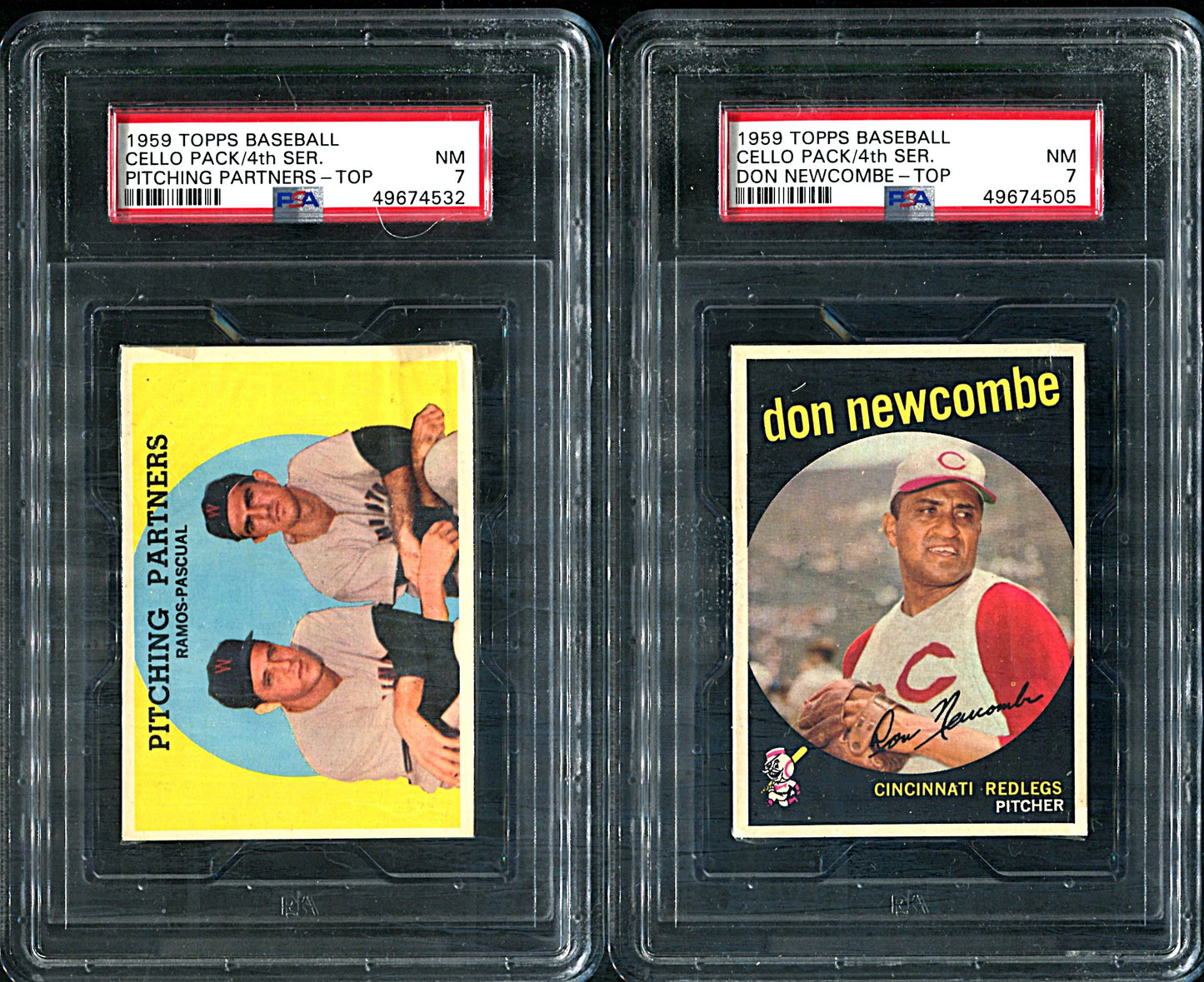 1959 Topps Baseball Unopened 4th Series Cello Box (PSA)