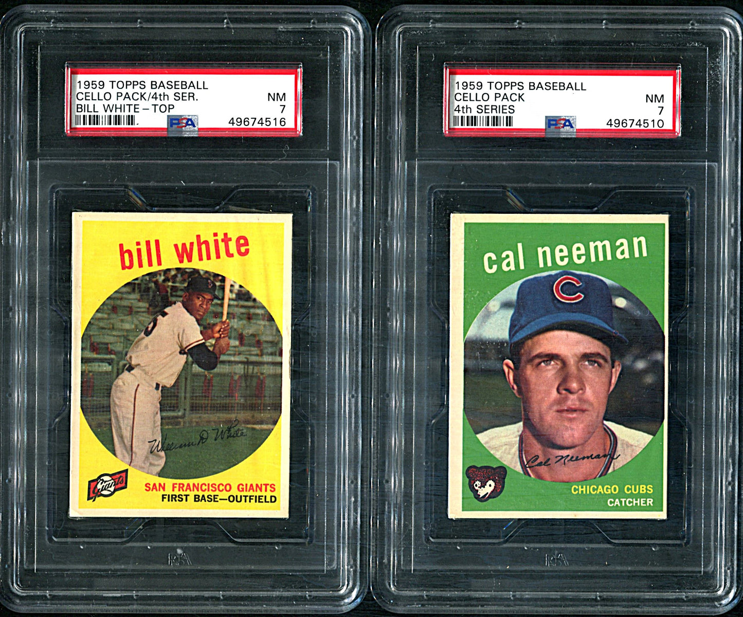 1959 Topps Baseball Unopened 4th Series Cello Box (PSA)