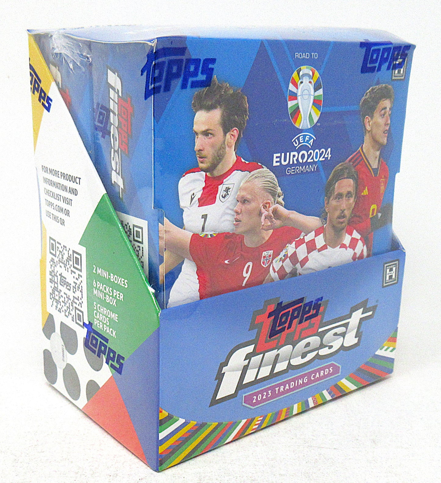 2023/24 Topps Finest Road to UEFA Euro Soccer Box (Hobby) (2/6/5)