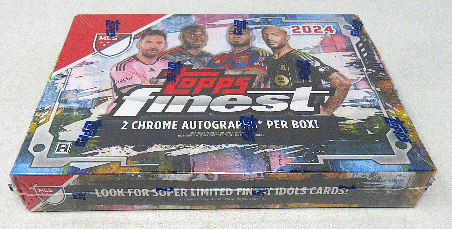 2024 Topps Finest MLS Soccer Box (Hobby) (6/10)