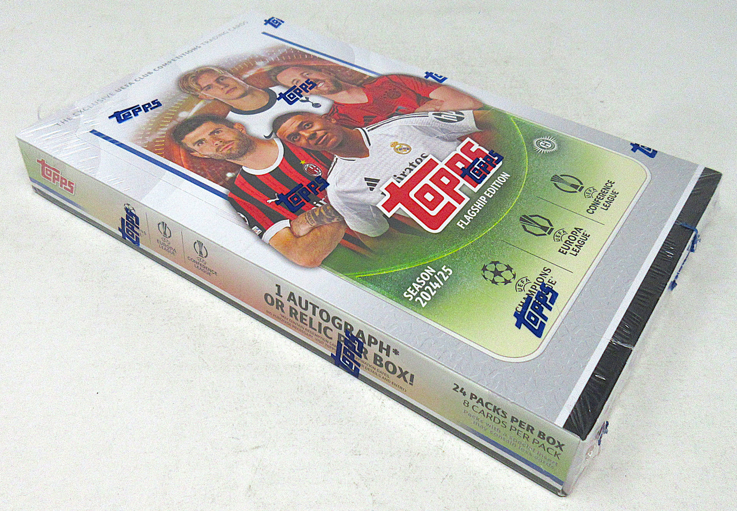 2024/25 Topps UEFA Club Competitions Soccer Box (Hobby) (24/8)
