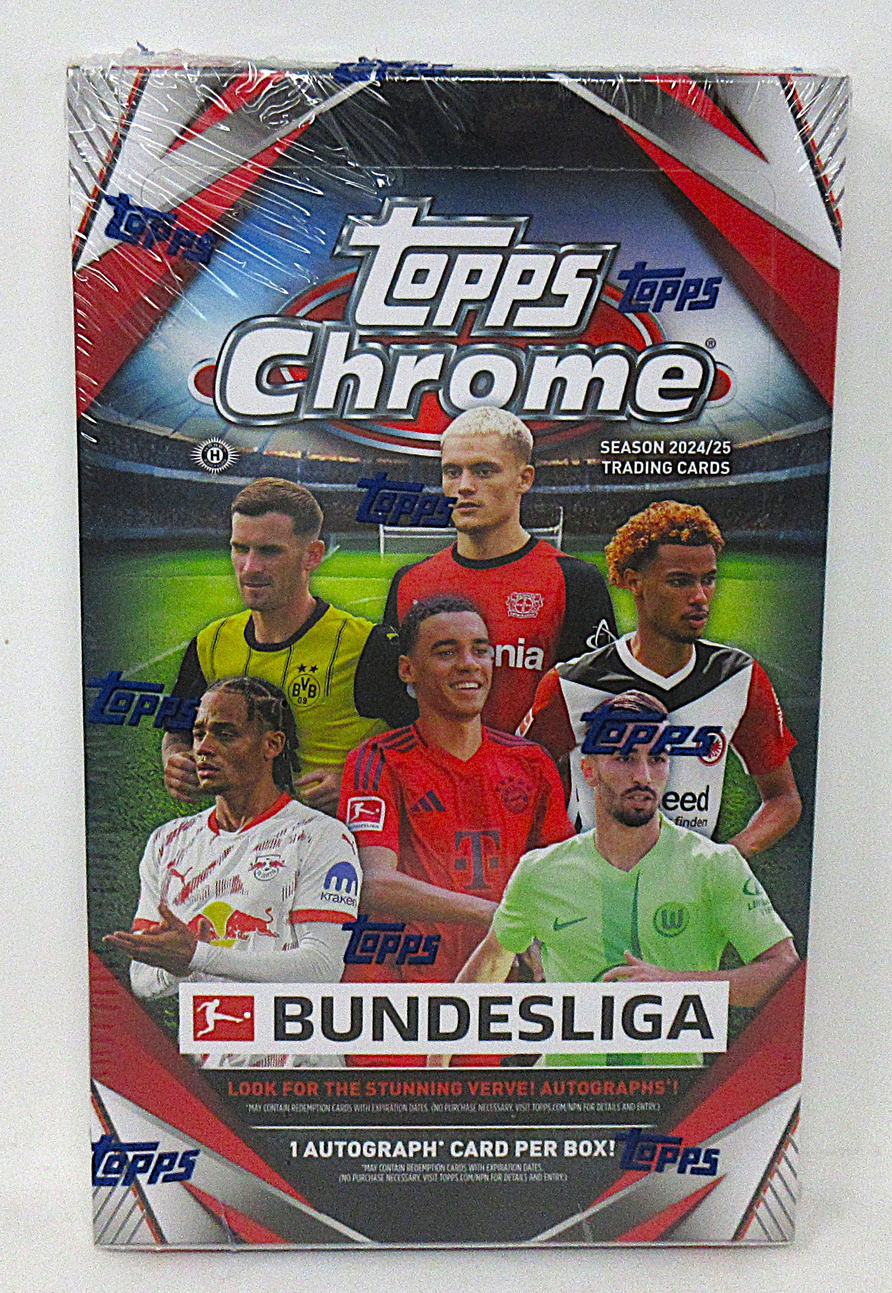 2024/25 Topps Chrome Bundesliga Soccer Box (Hobby) (20/4)