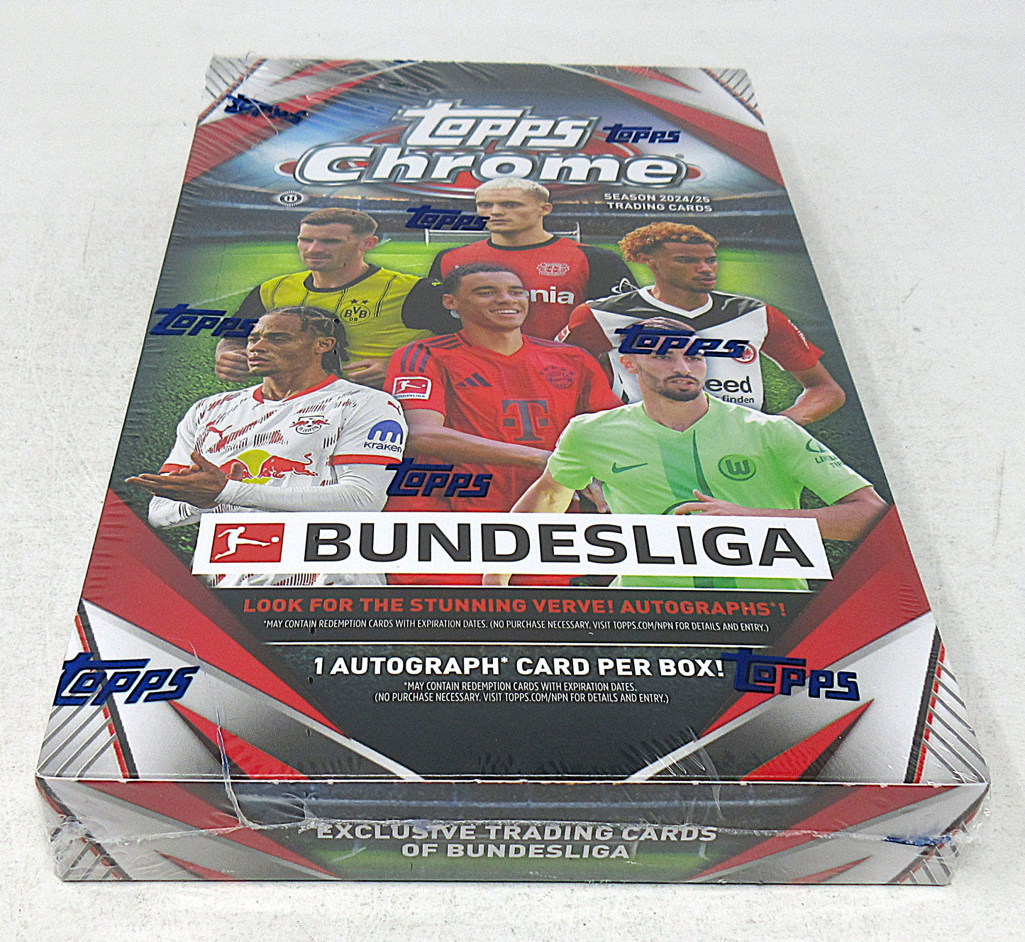 2024/25 Topps Chrome Bundesliga Soccer Box (Hobby) (20/4)