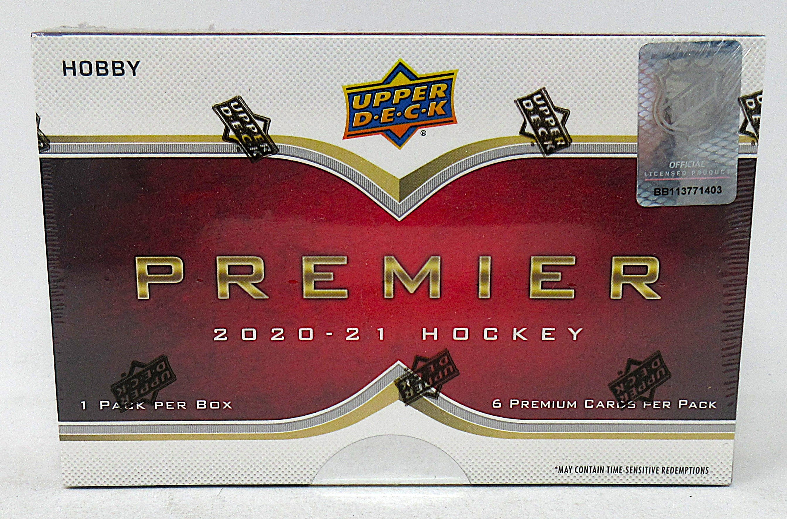 2020/21 Upper Deck Premier Hockey Box (Hobby) (1/6)
