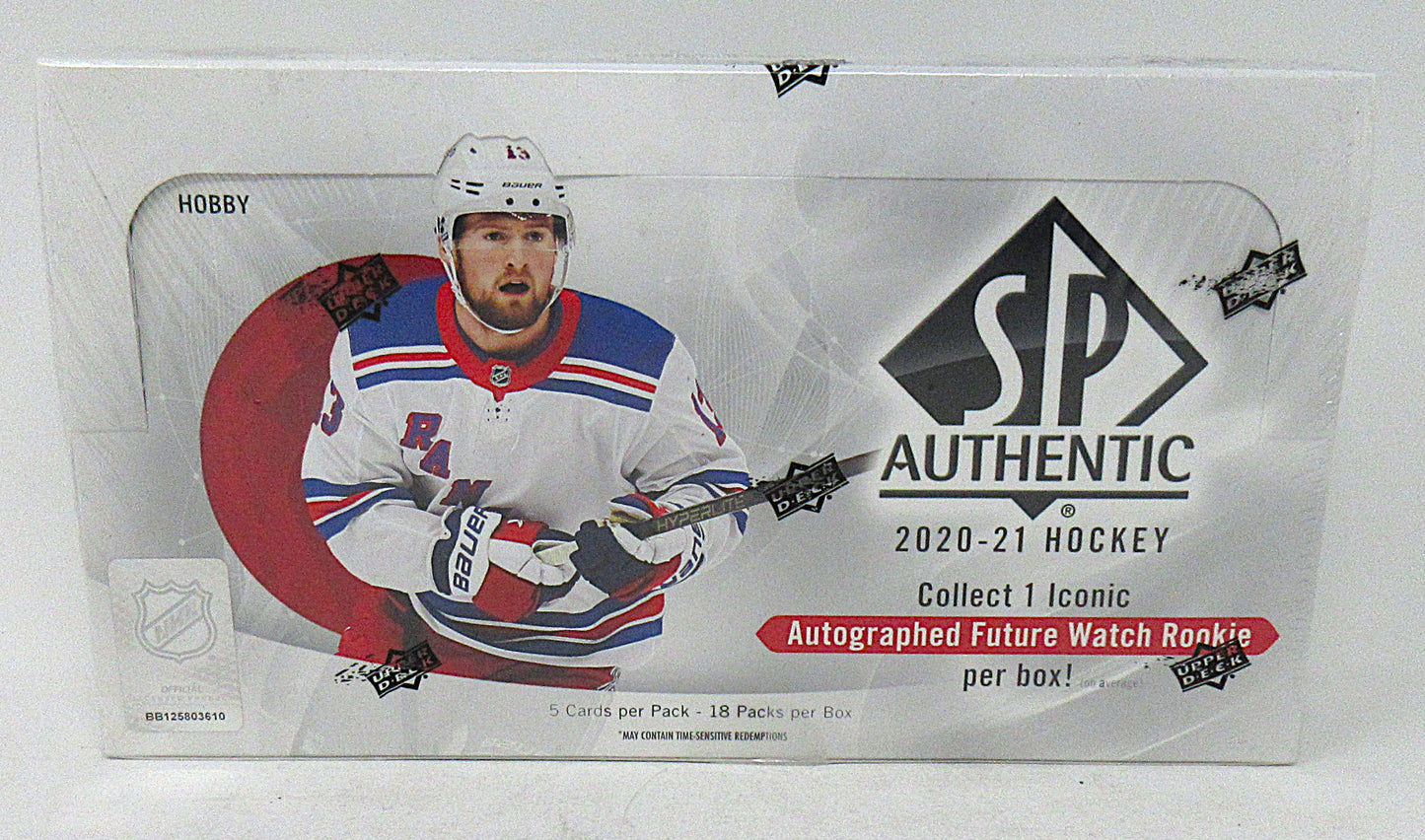 2020/21 Upper Deck SP Authentic Hockey Box (Hobby) (18/5)