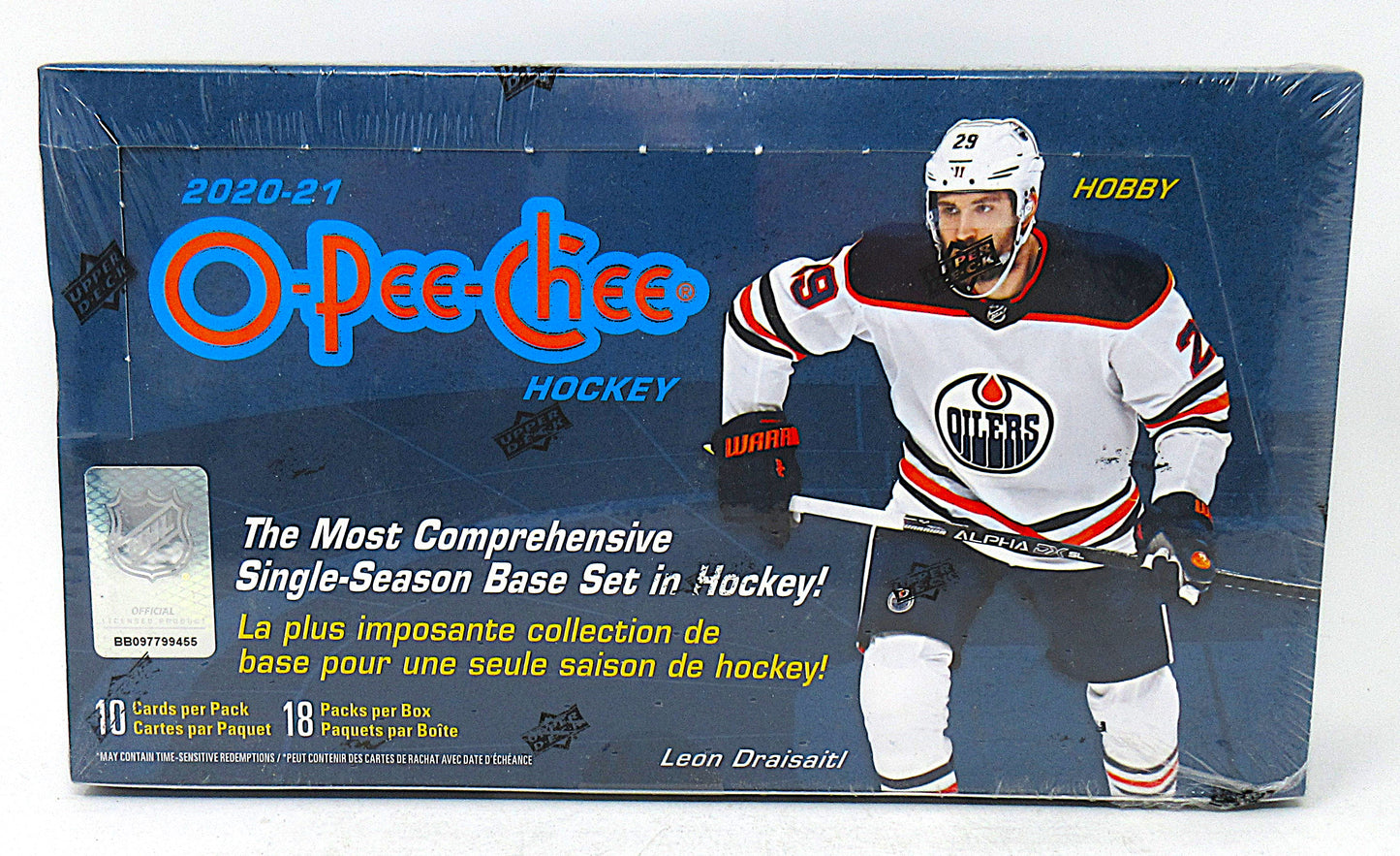 2020/21 Upper Deck O-Pee-Chee Hockey Box (Hobby) (18/10)