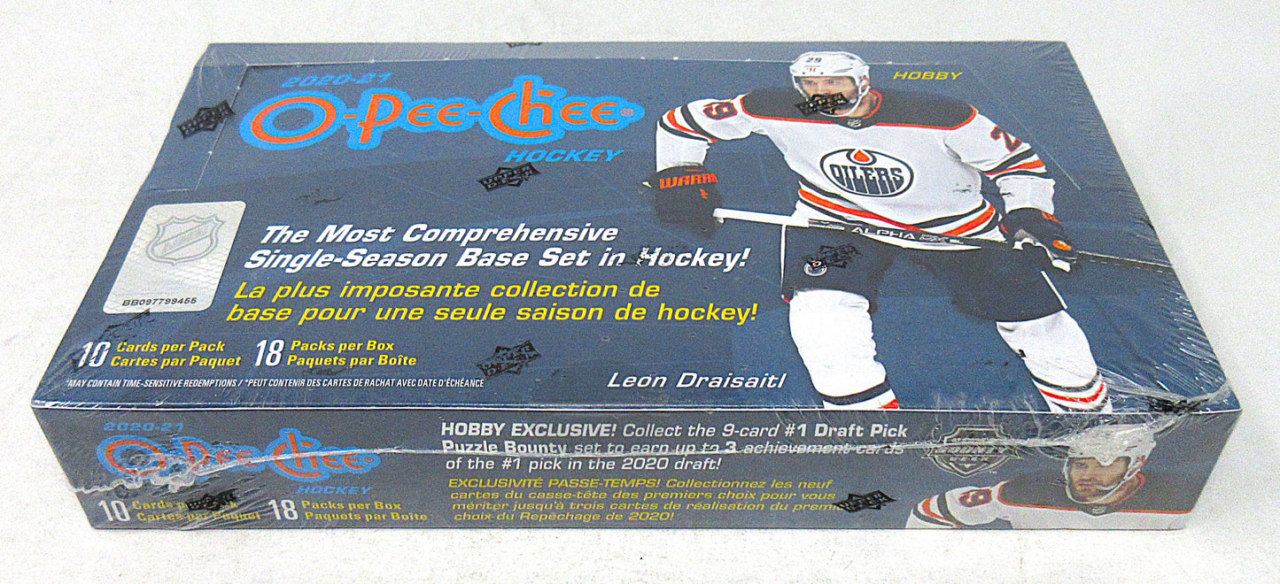 2020/21 Upper Deck O-Pee-Chee Hockey Box (Hobby) (18/10)