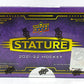 2021/22 Upper Deck Stature Hockey Box (Hobby) (8)