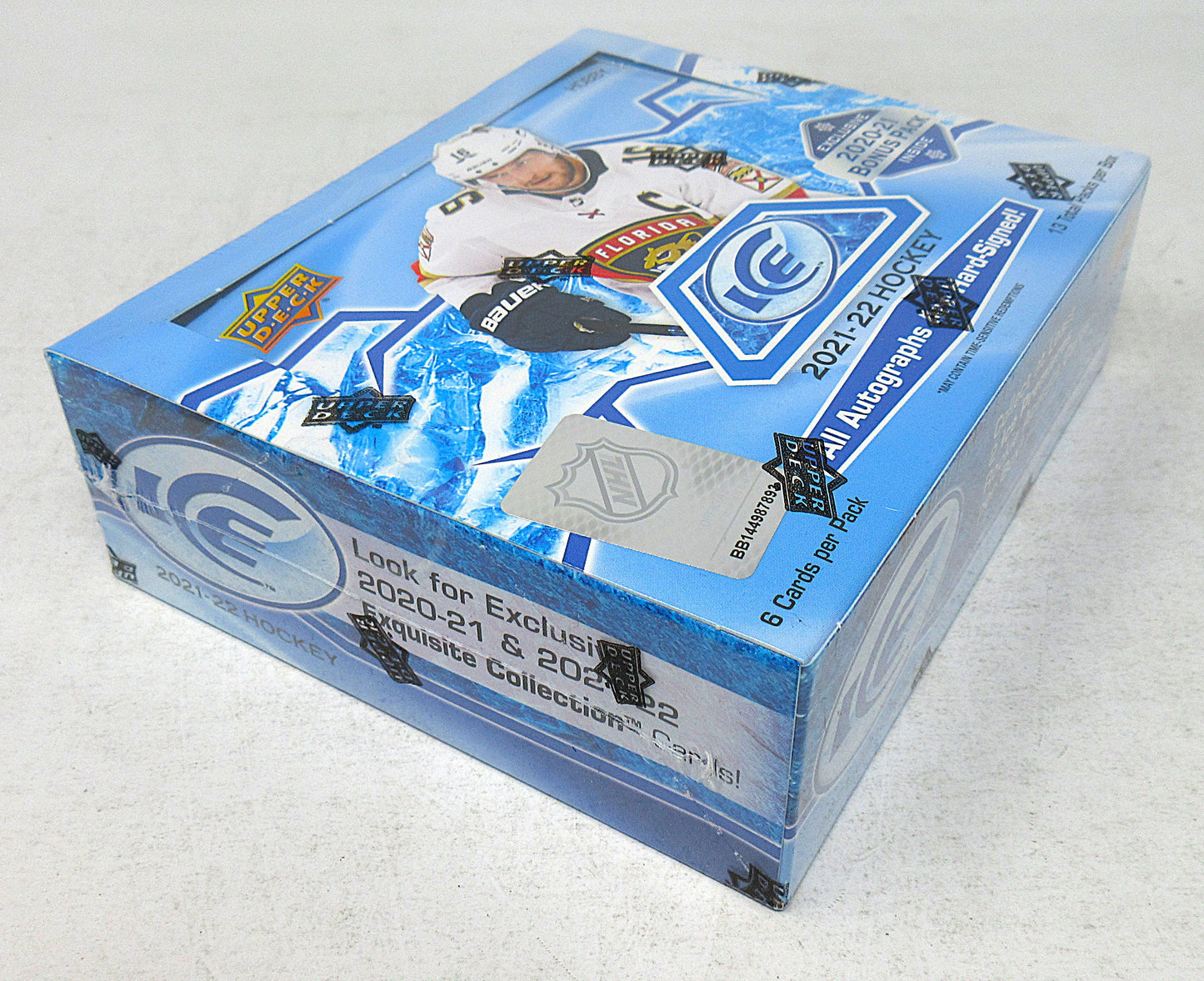 2021/22 Upper Deck Ice Hockey Box (Hobby) (13/6)
