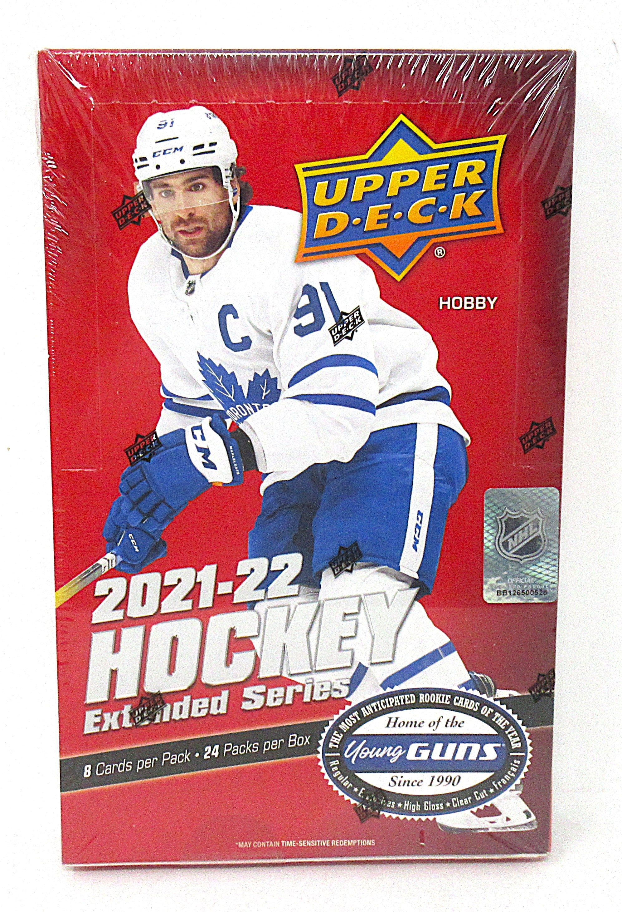 2021/22 Upper Deck Extended Series Hockey Box (Hobby) (24/8)