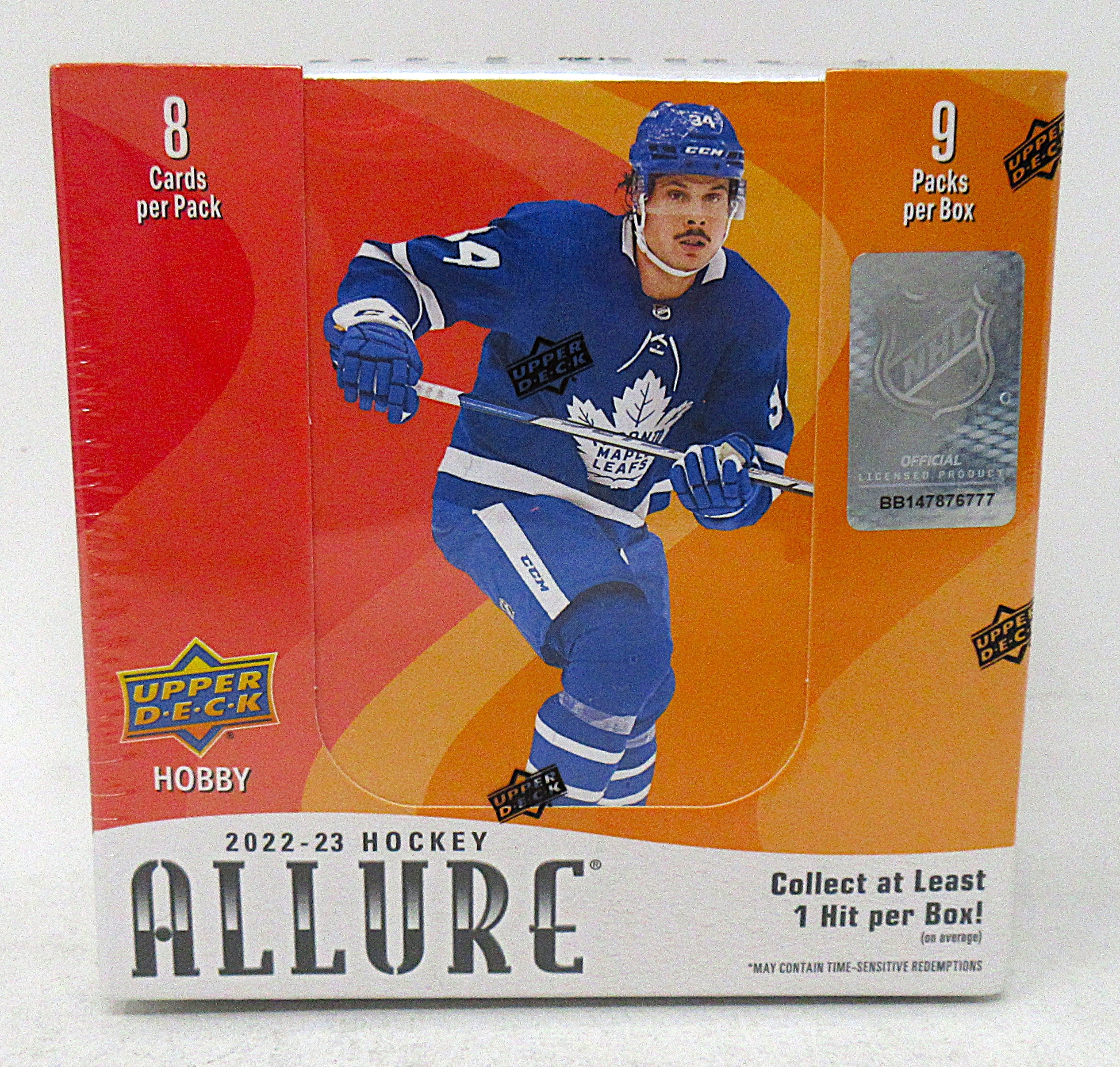 2022/23 Upper Deck Allure Hockey Box (Hobby) (9/8)