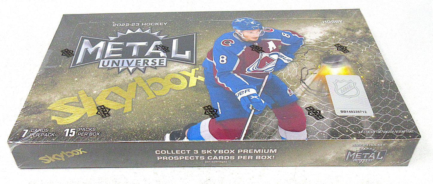 2022/23 Upper Deck Skybox Metal Universe Hockey Box (Hobby) (15/7)