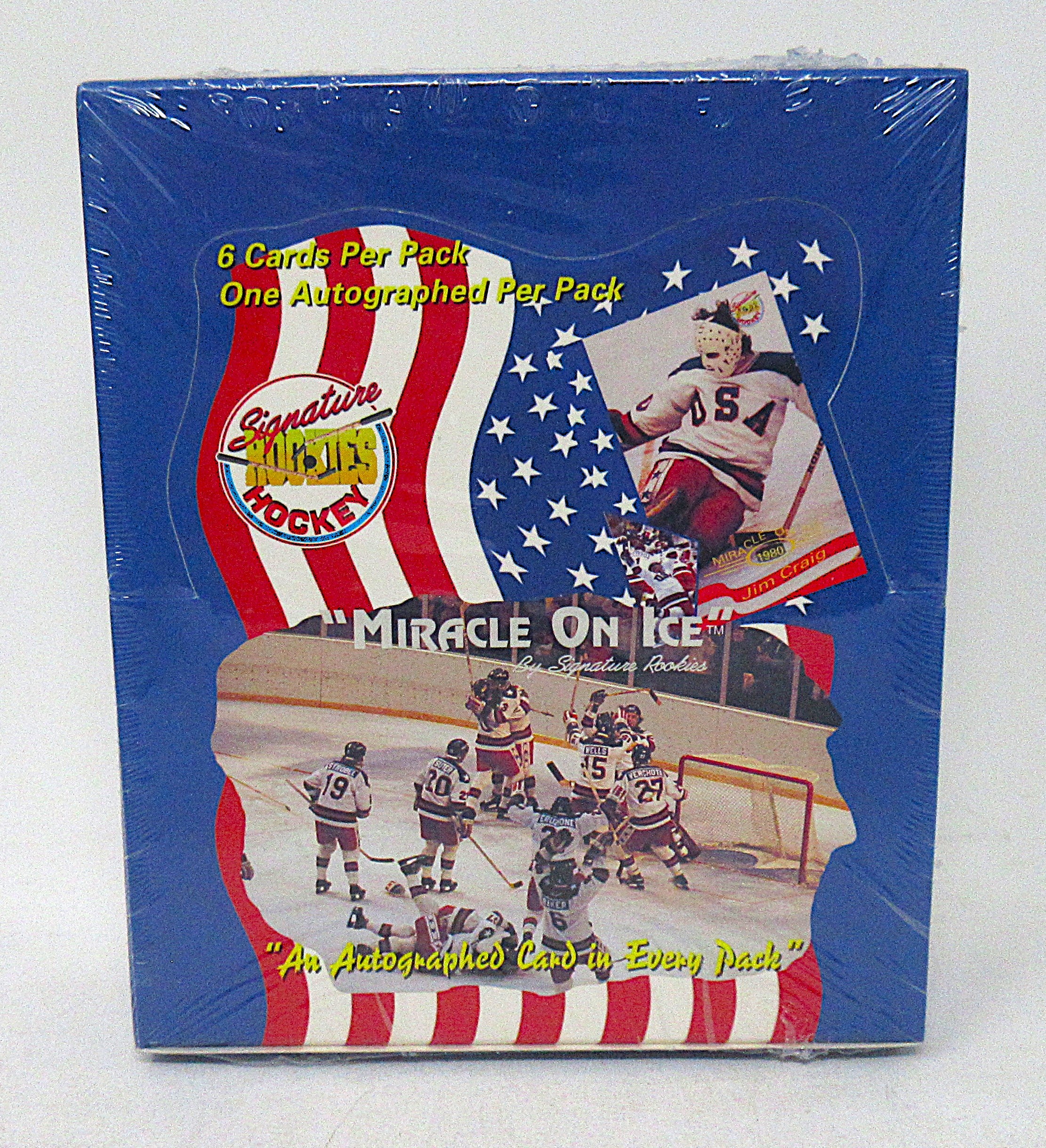 1995 Signature Rookies Miracle on Ice Hockey Box (/6)