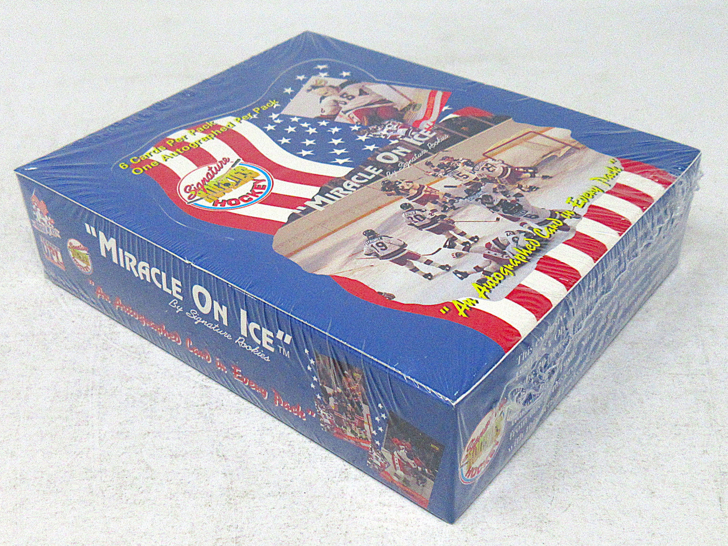 1995 Signature Rookies Miracle on Ice Hockey Box (/6)
