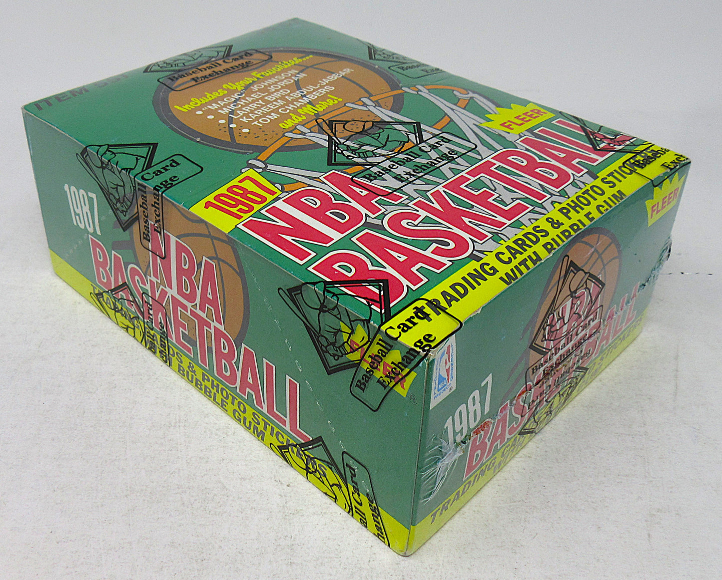 1987 1987/88 Fleer Basketball Unopened Wax Box (BBCE) (X1959)