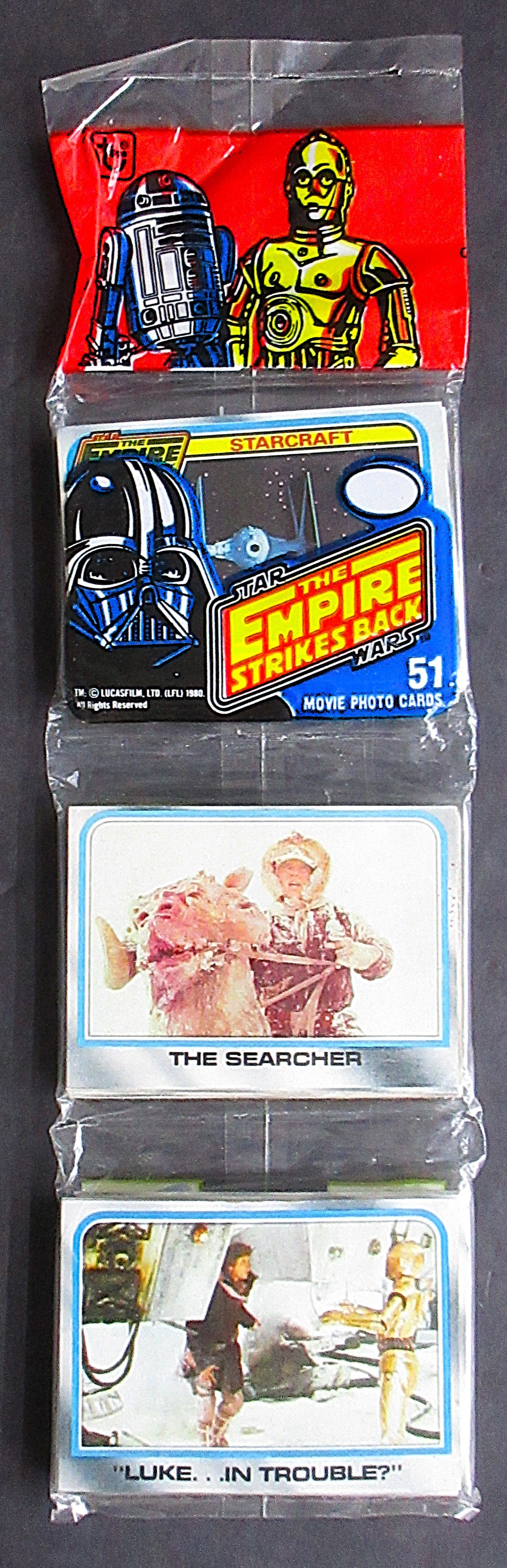 1980 Topps Empire Strikes Back Unopened Series 2 Rack Pack (51)