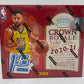 2020/21 Panini Crown Royal Basketball 1st Off The Line Box (FOTL) (Hobby) (1/8)