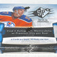 2015/16 Upper Deck SPX Hockey Box (Hobby) (10/4)
