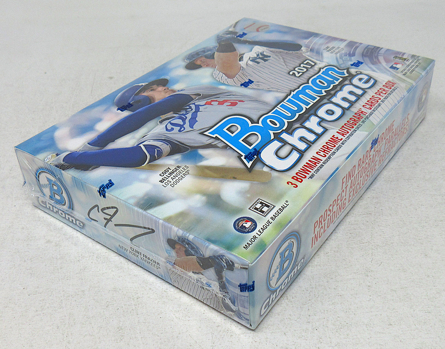 2017 Bowman Chrome Baseball Box (HTA) (3 Autos)