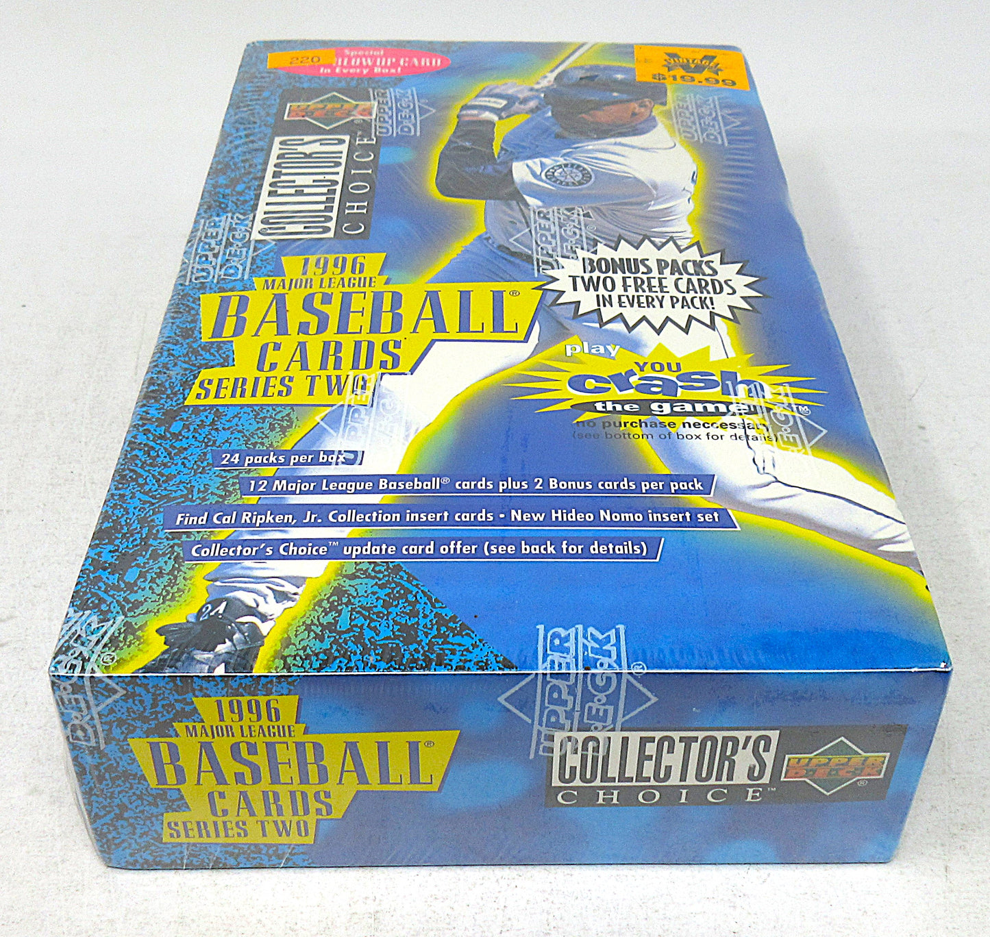 1996 Upper Deck Collector's Choice Baseball Series 2 Box (24/12)