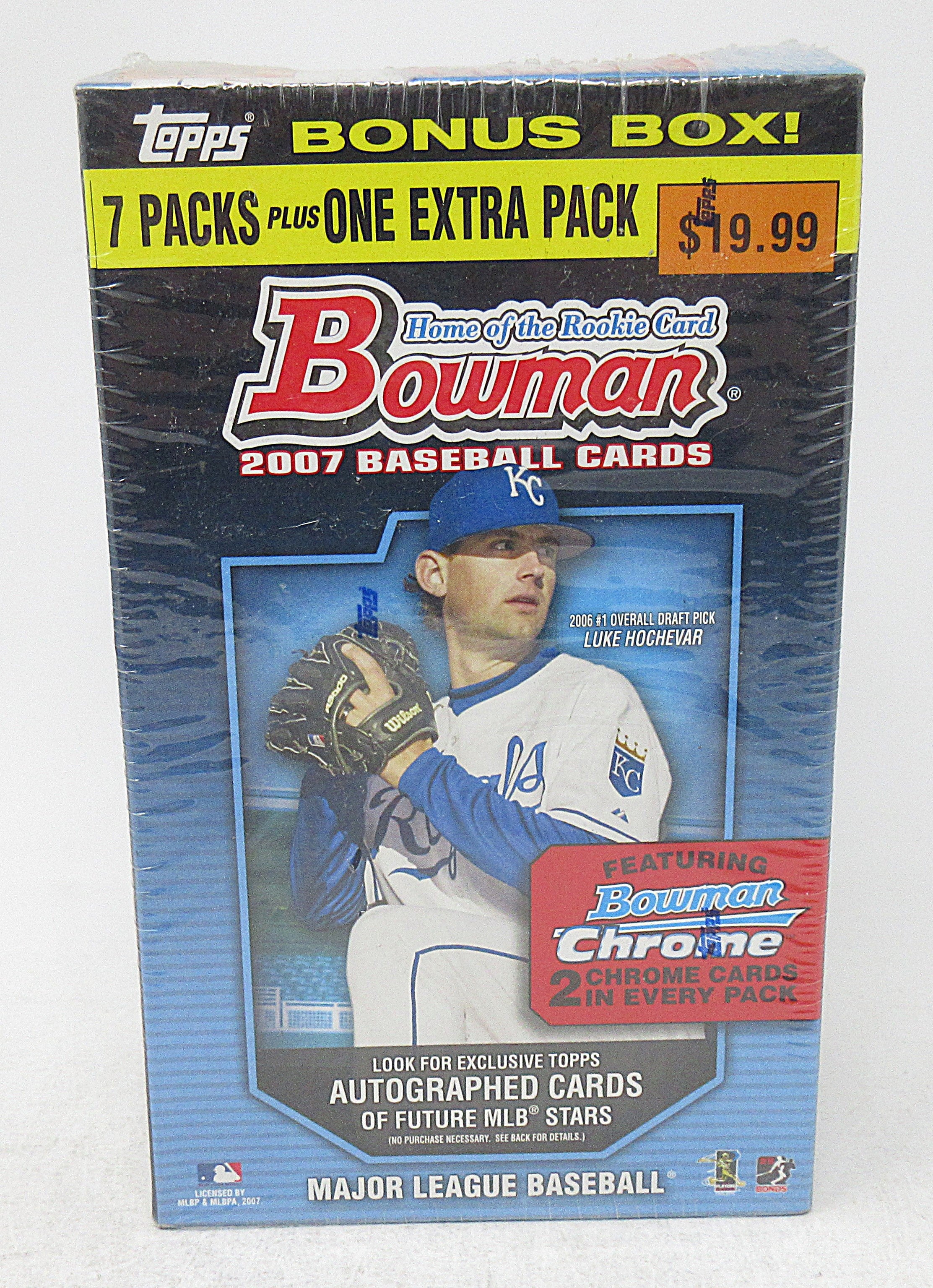 2007 Bowman Baseball Blaster Box (8/10)
