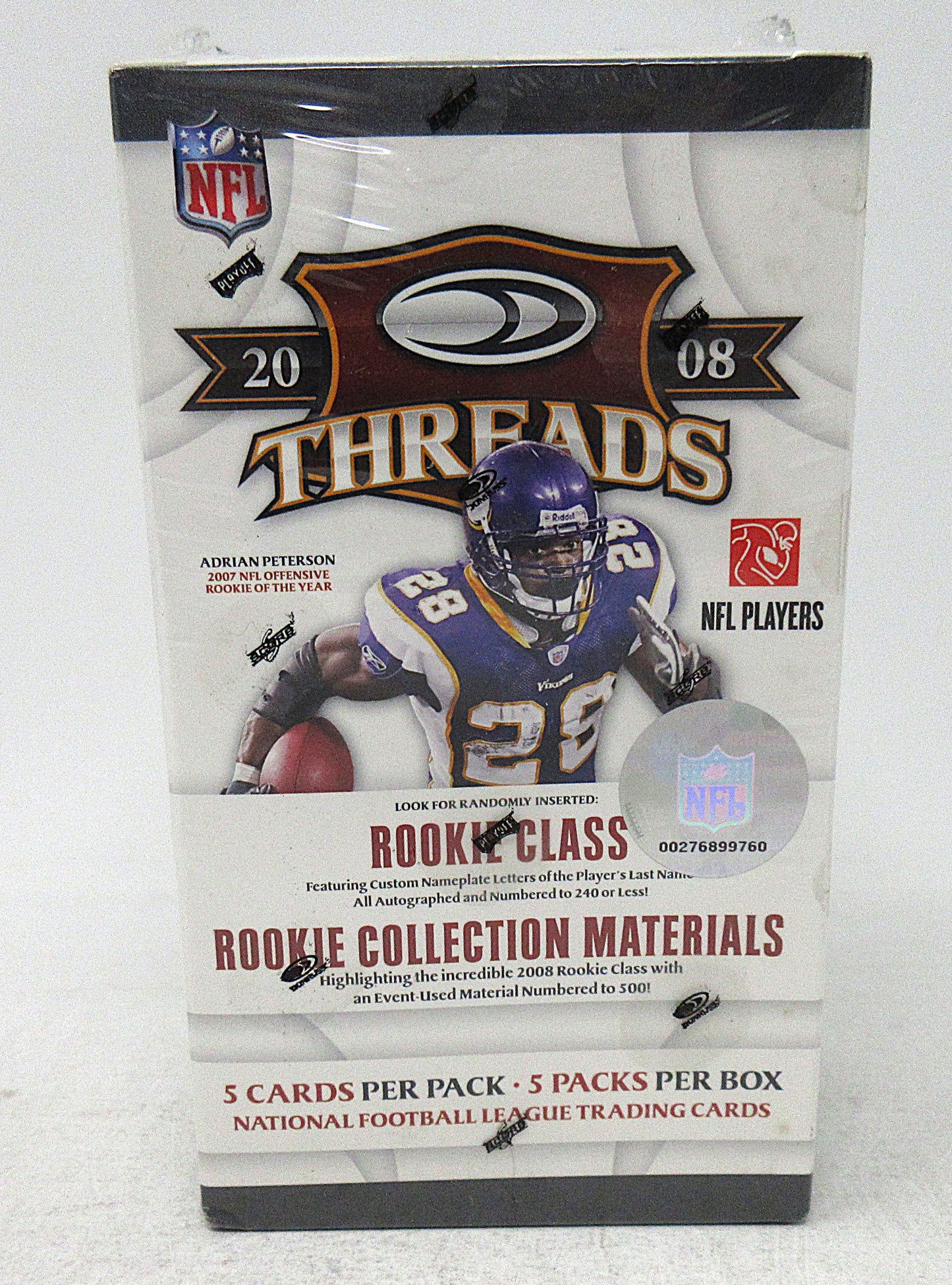 2008 Donruss Threads Football Blaster Box (5/5)