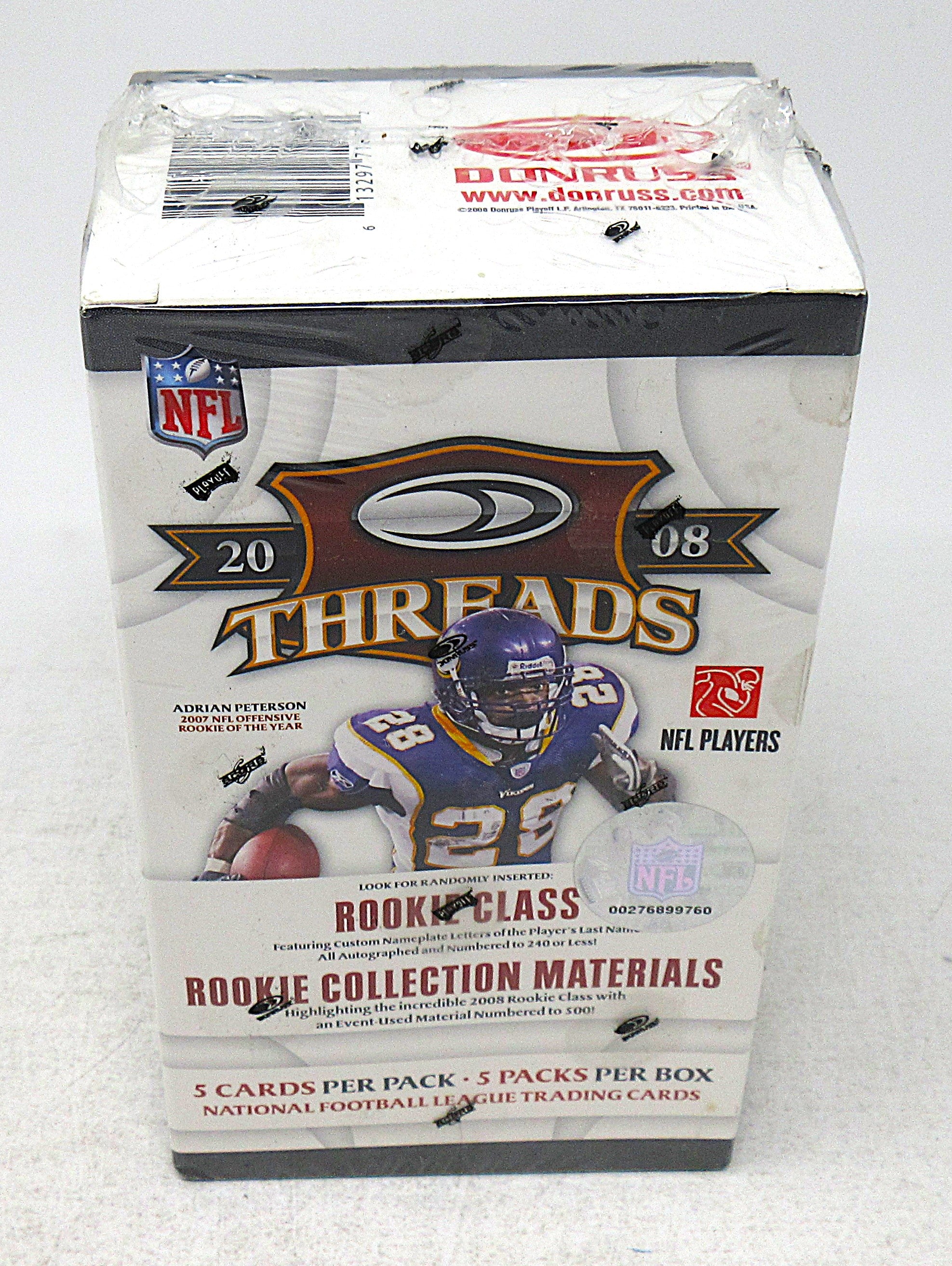 2008 Donruss Threads Football Blaster Box (5/5)