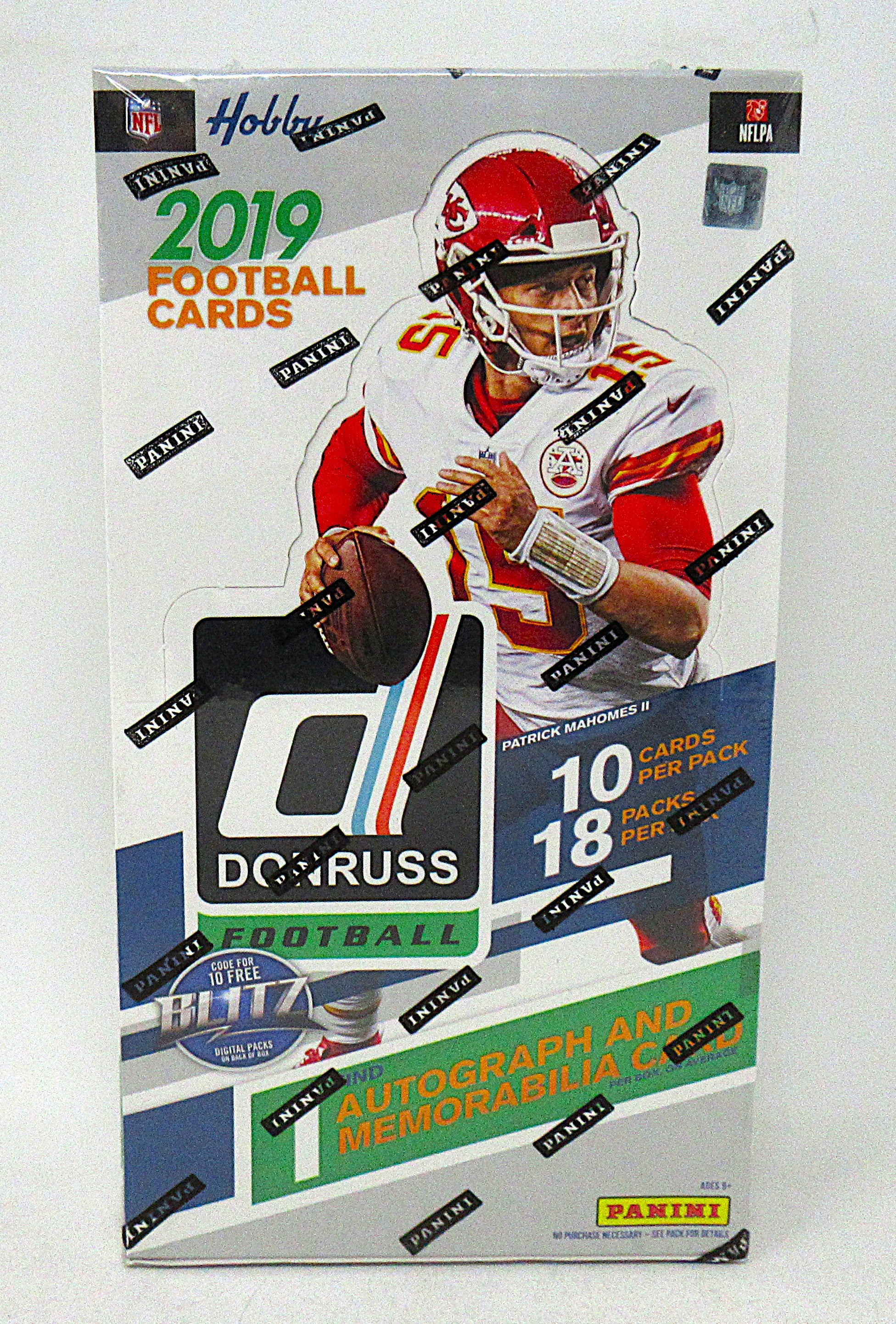 2019 Panini Donruss Football Box (Hobby) (18/10)