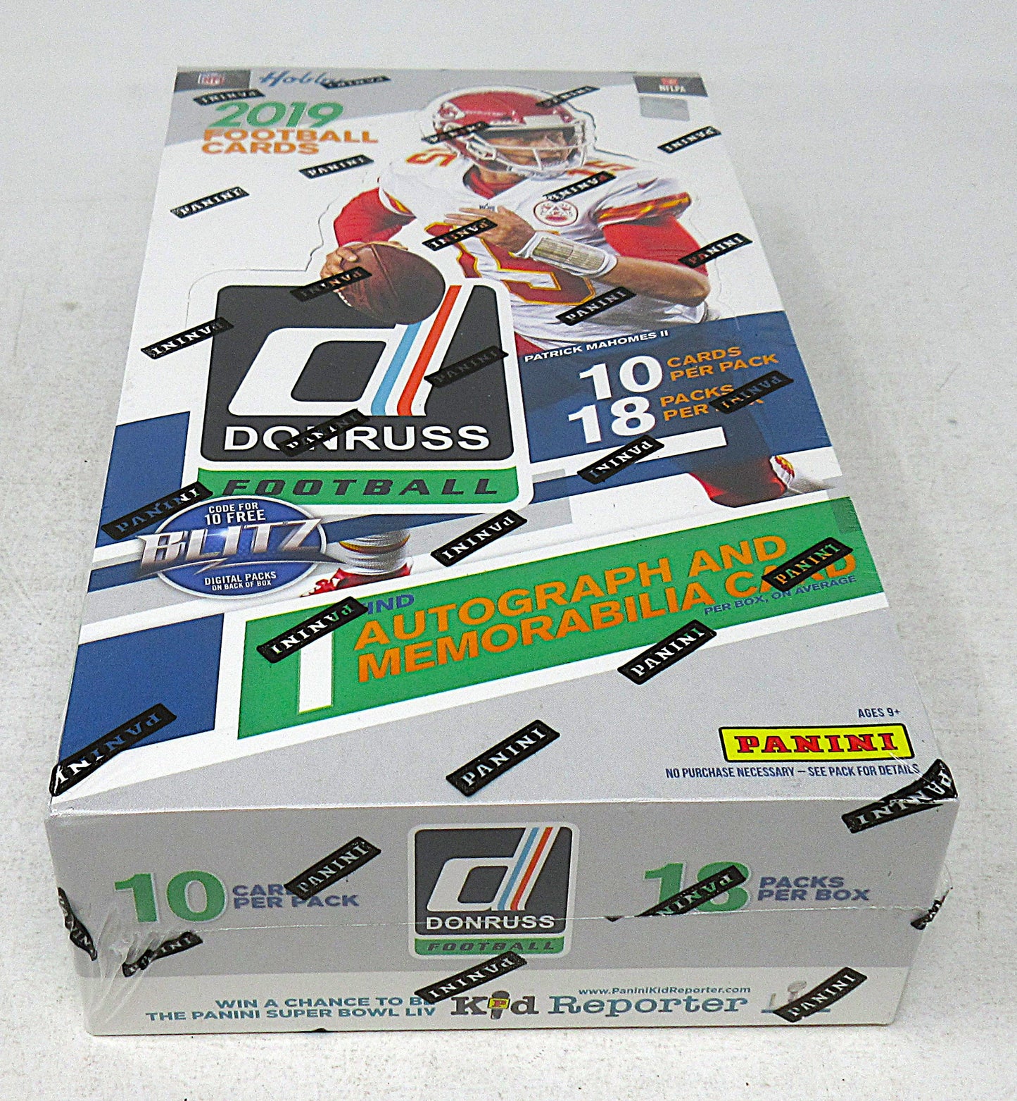 2019 Panini Donruss Football Box (Hobby) (18/10)